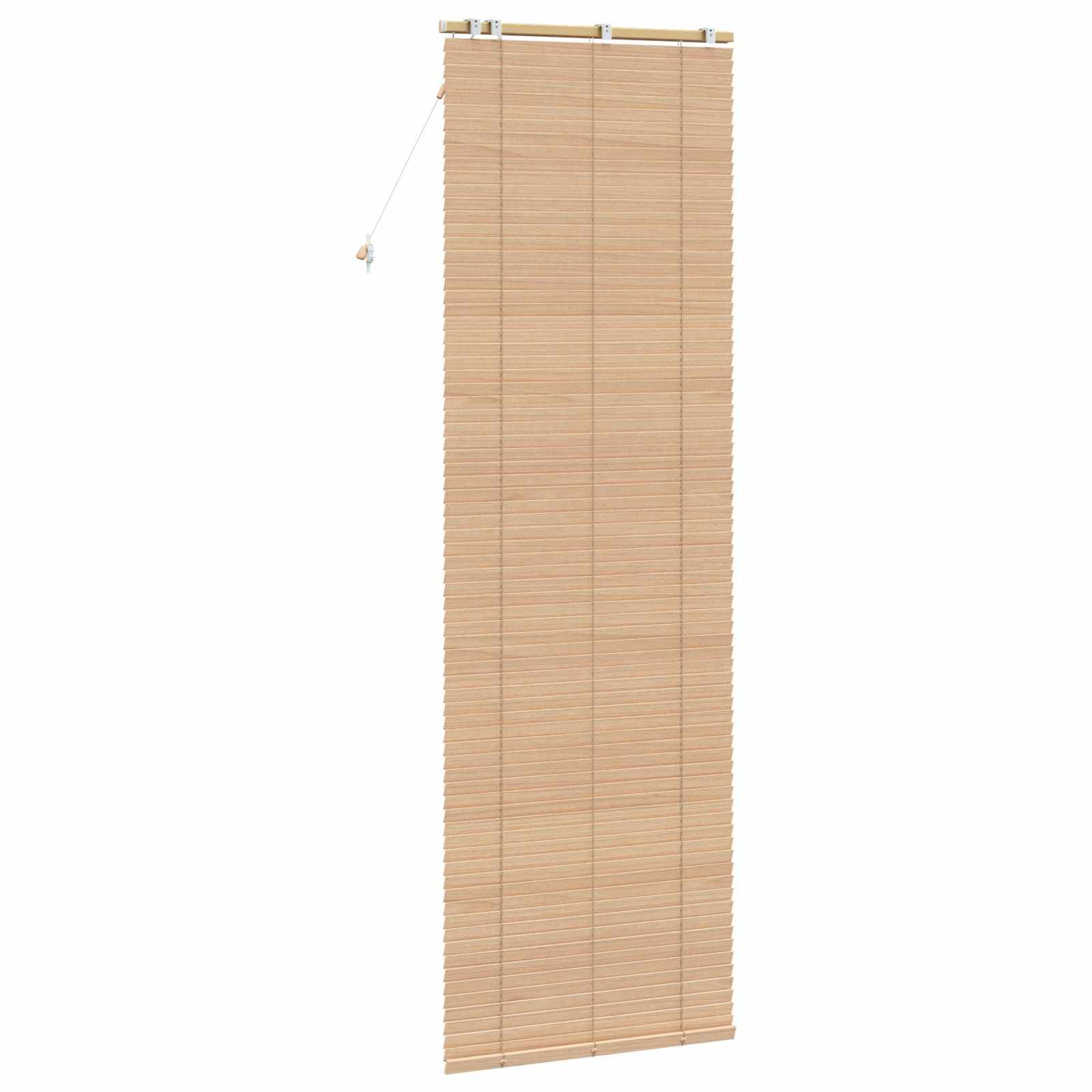 vidaXL Jalousie Eichenoptik 70 x 250 cm 35 mm Massives Paulownia-Holz