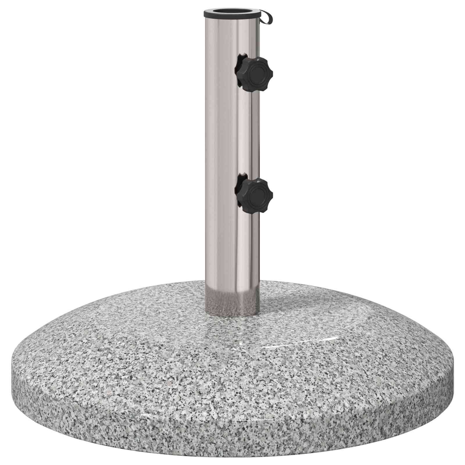 vidaXL Parasolbasis für 40-50 mm Pole 26.45 kg Grau for 40-50 mm Pole