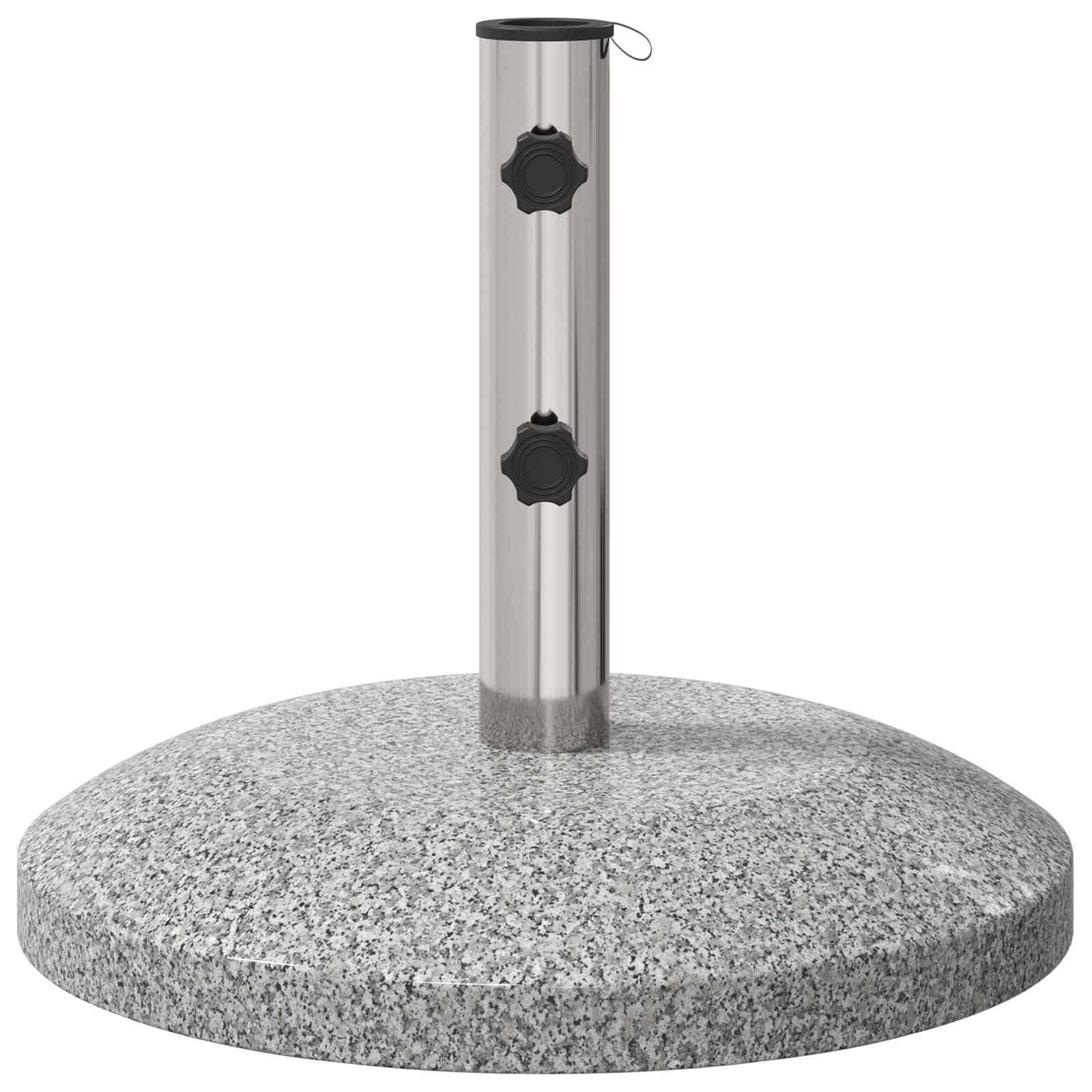 vidaXL Parasolbasis für 40-50 mm Pole 26.45 kg Grau for 40-50 mm Pole