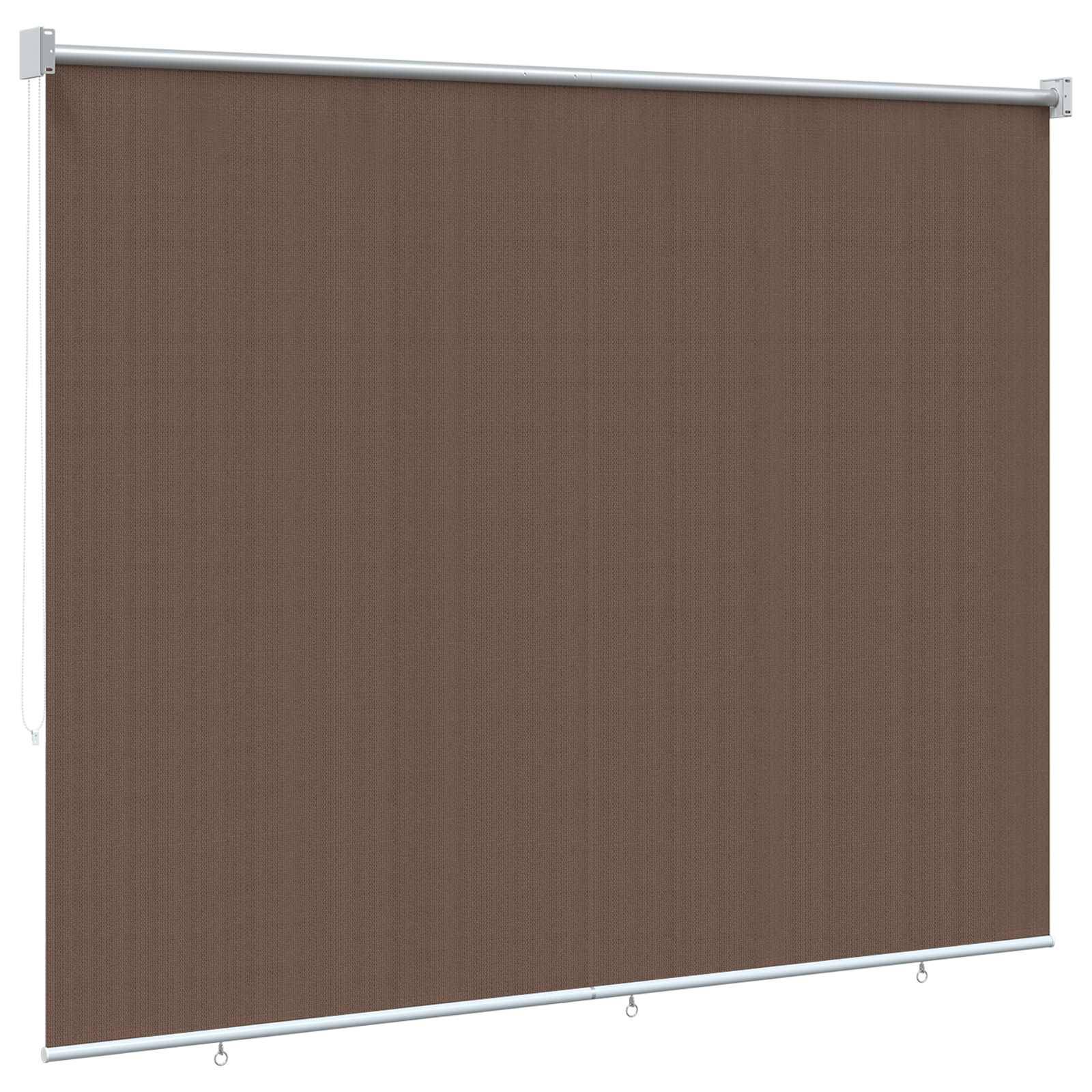 vidaXL Außenrollo 90% UV-Block Taupe 180 x 140 cm HDPE
