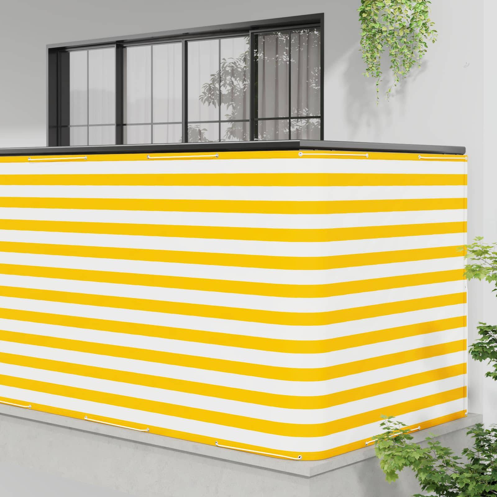 vidaXL Balkon Sichtschutz 150 x 700 cm Stoff mit PU-Beschichtung