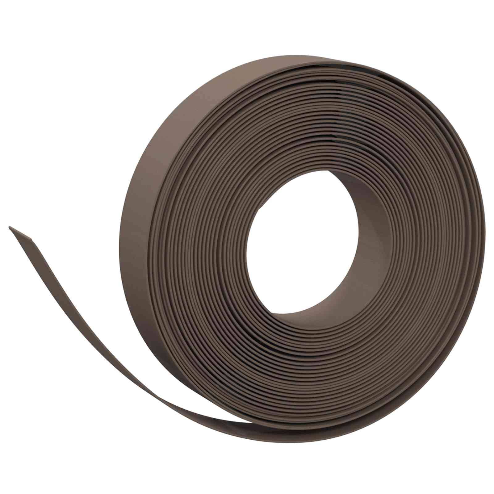 vidaXL Gartenumrandung 25 m 10 cm PE Braun