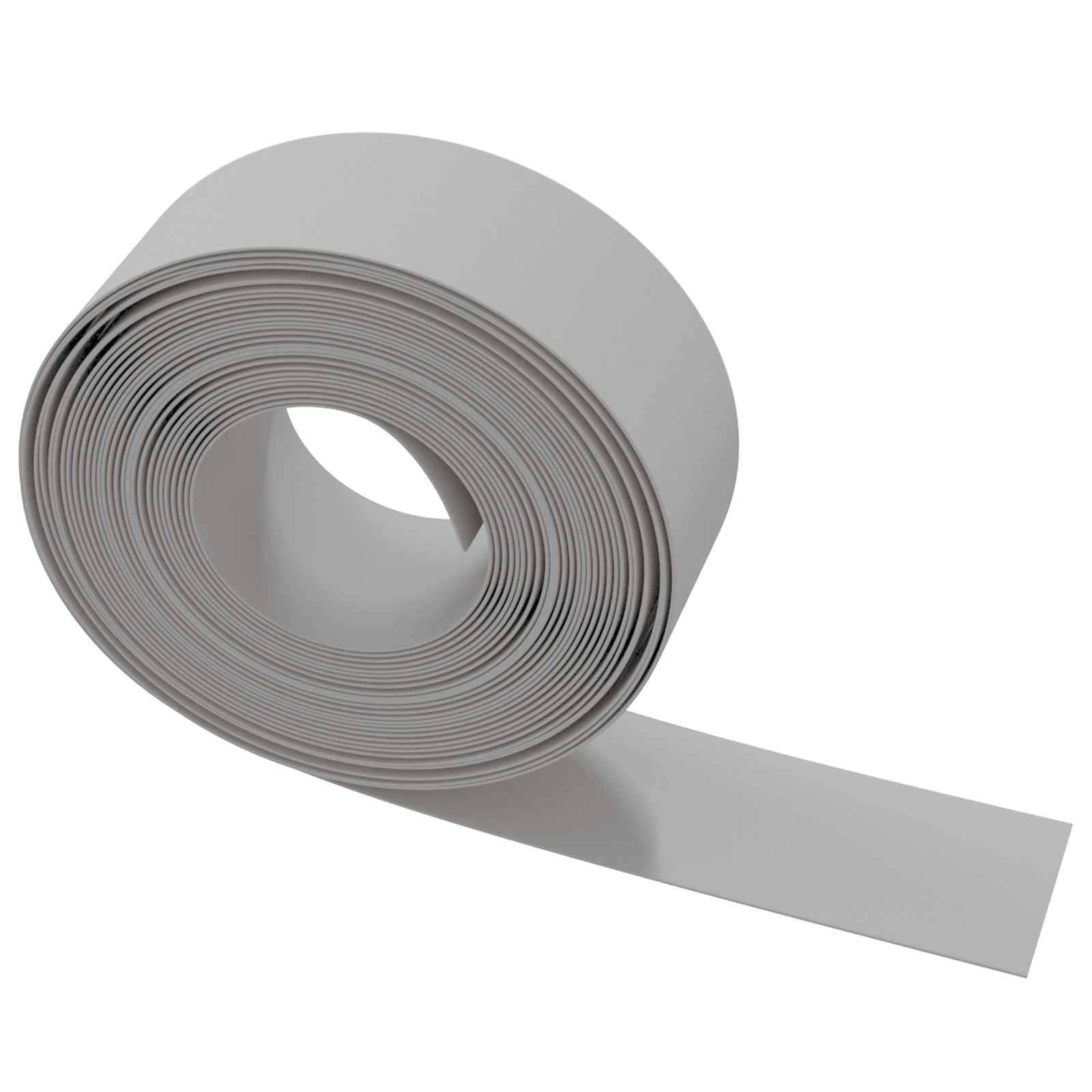 vidaXL Gartenumrandung 25 m 20 cm PE Grau