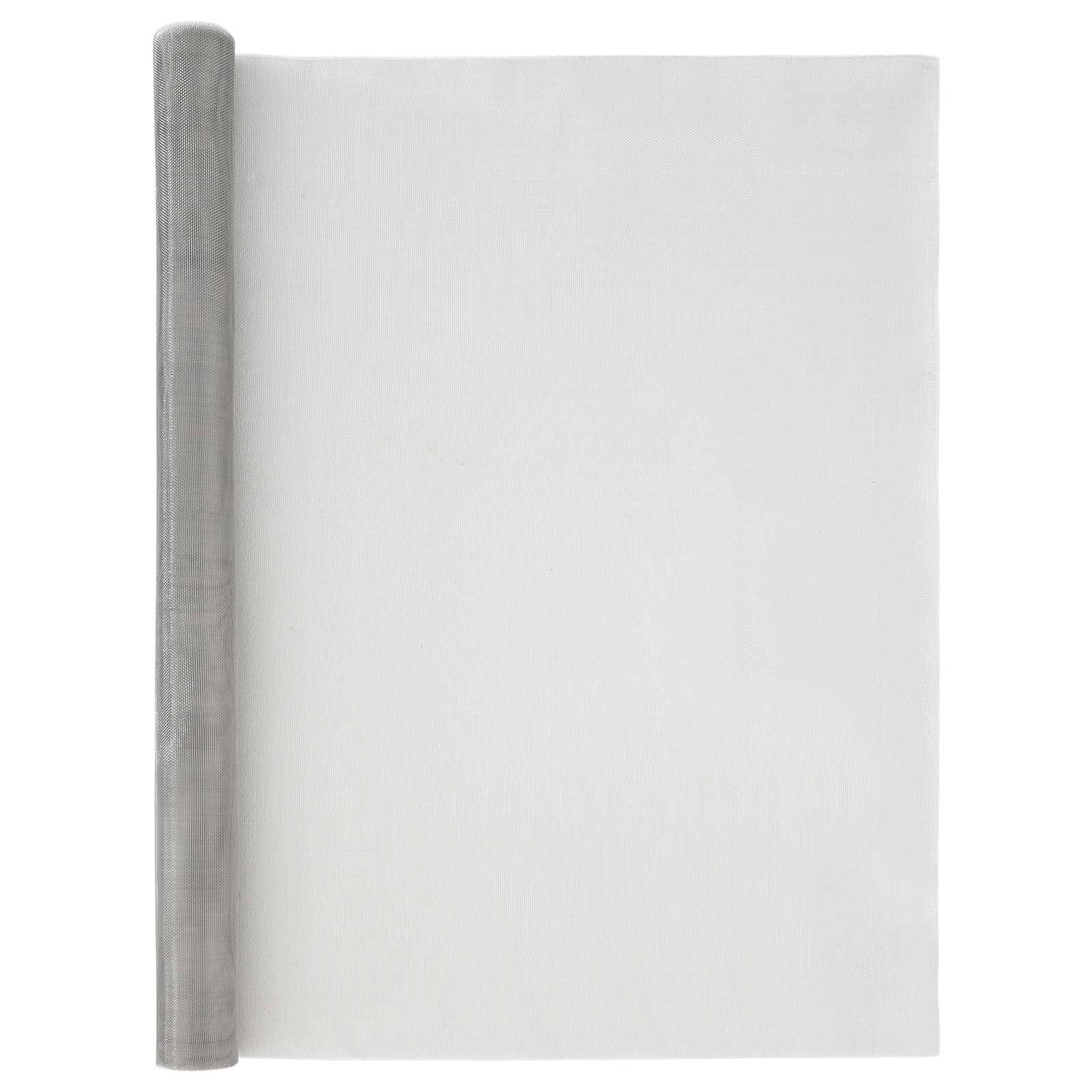 vidaXL Drahtgeflecht 100 x 500 cm 18 Mesh Edelstahl 201 Silber