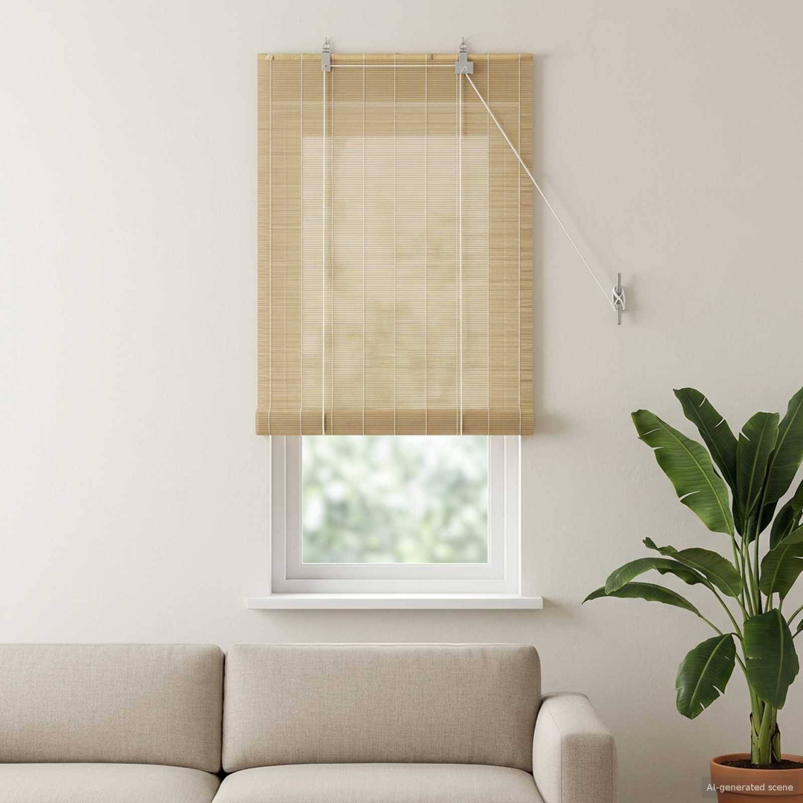 vidaXL Rollo Natur 40 x 160 cm Bambus