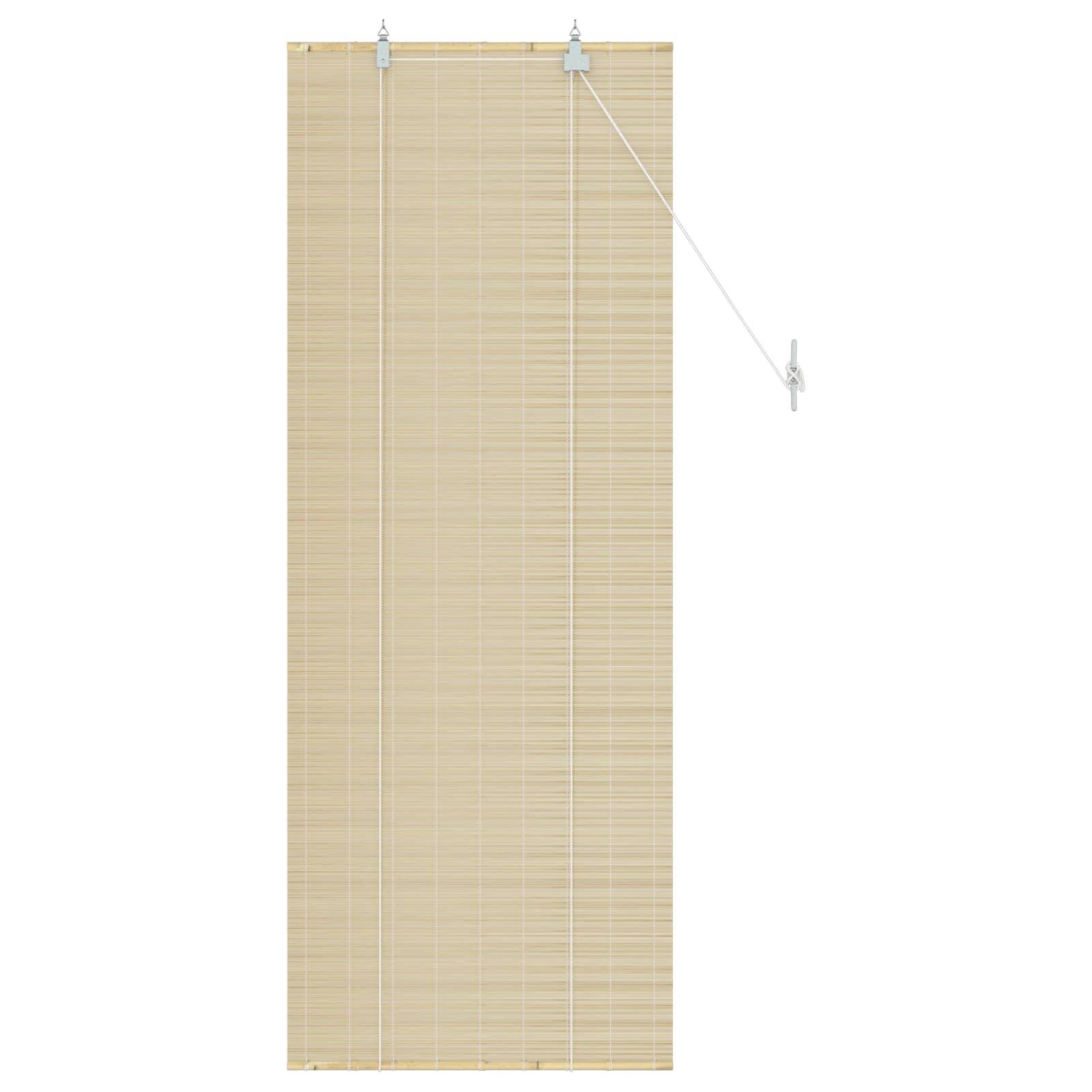 vidaXL Rollo Natur 40 x 160 cm Bambus
