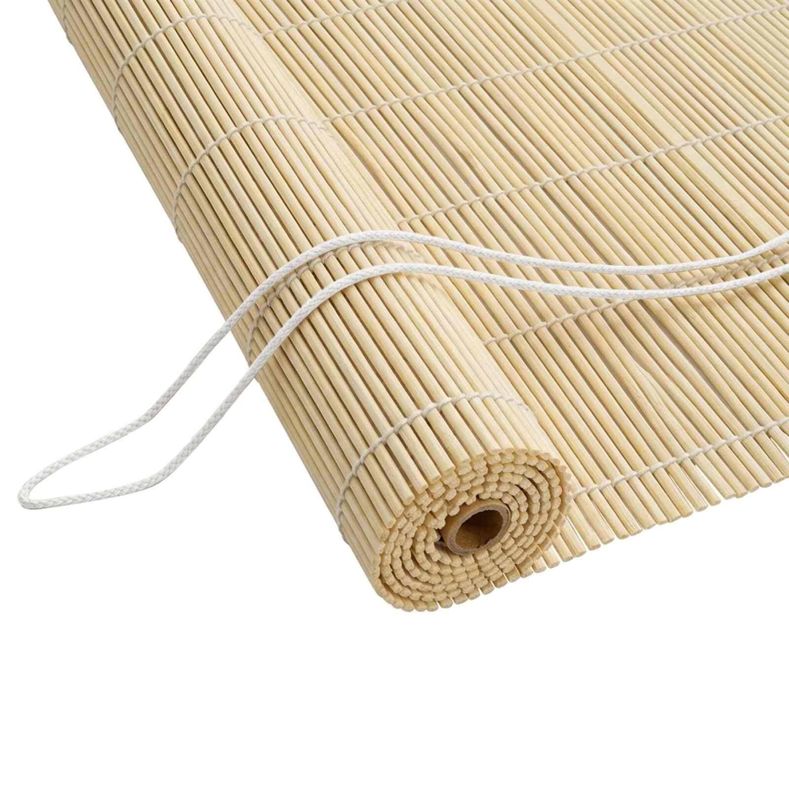 vidaXL Rollo Natur 90 x 160 cm Bambus