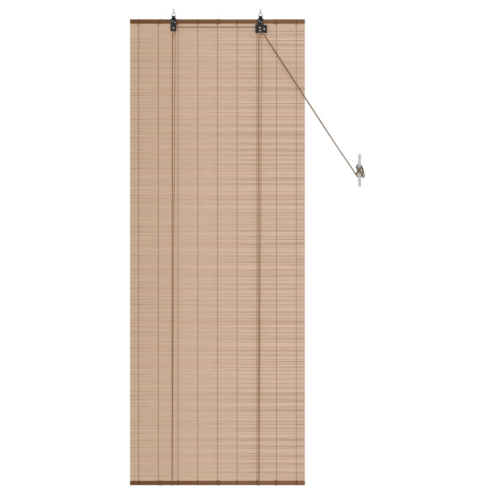 vidaXL Rollo Braun 60 x 160 cm Bambus