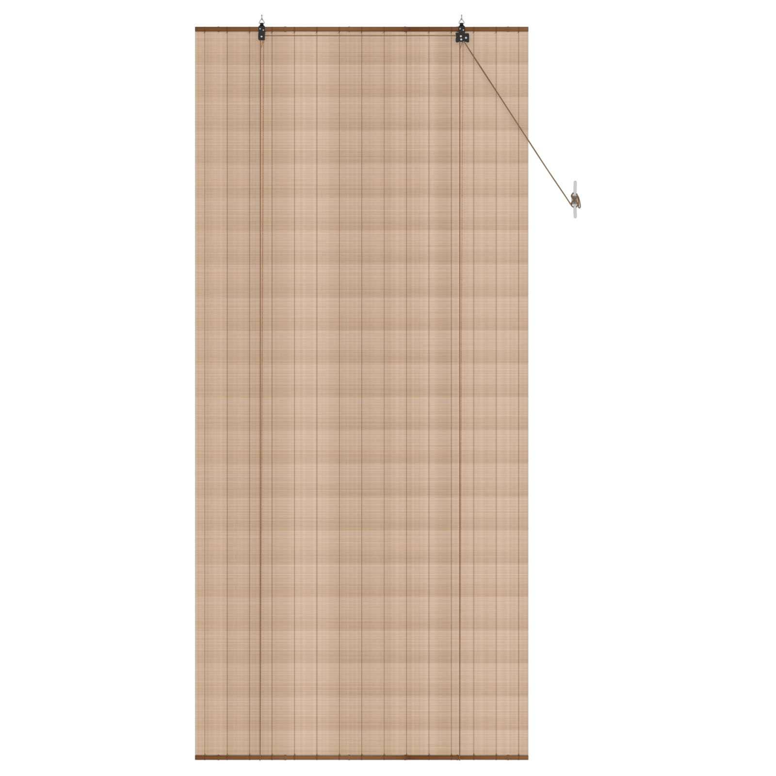 vidaXL Rollo Braun 90 x 220 cm Bambus