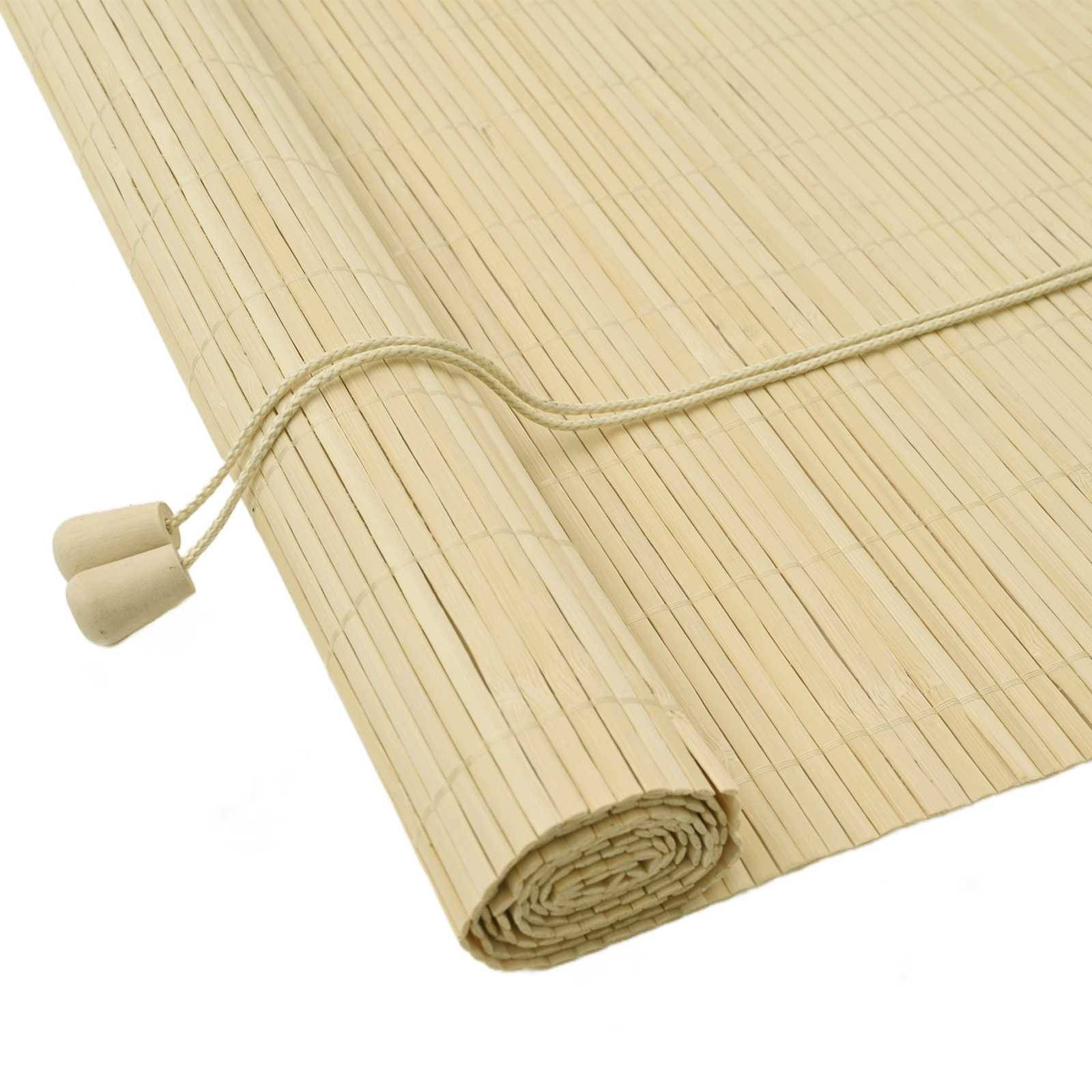 vidaXL Rollo Natur 40 x 160 cm Bambus