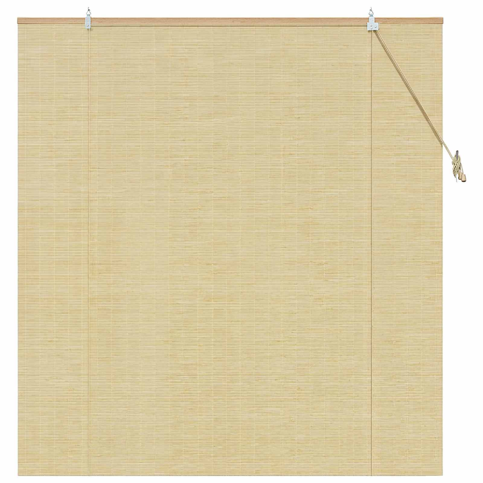 vidaXL Rollo Natur 130 x 160 cm Bambus