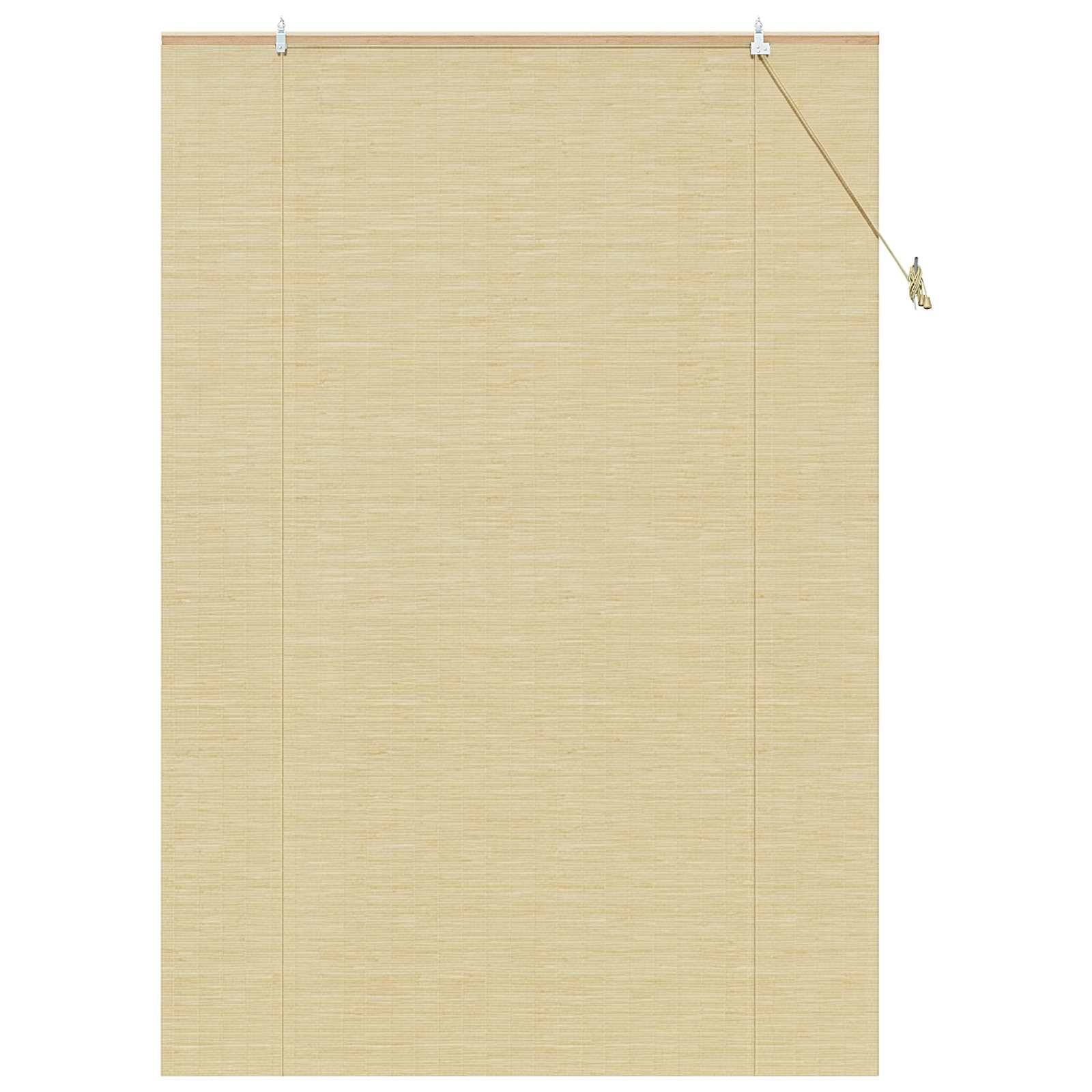 vidaXL Rollo Natur 130 x 220 cm Bambus