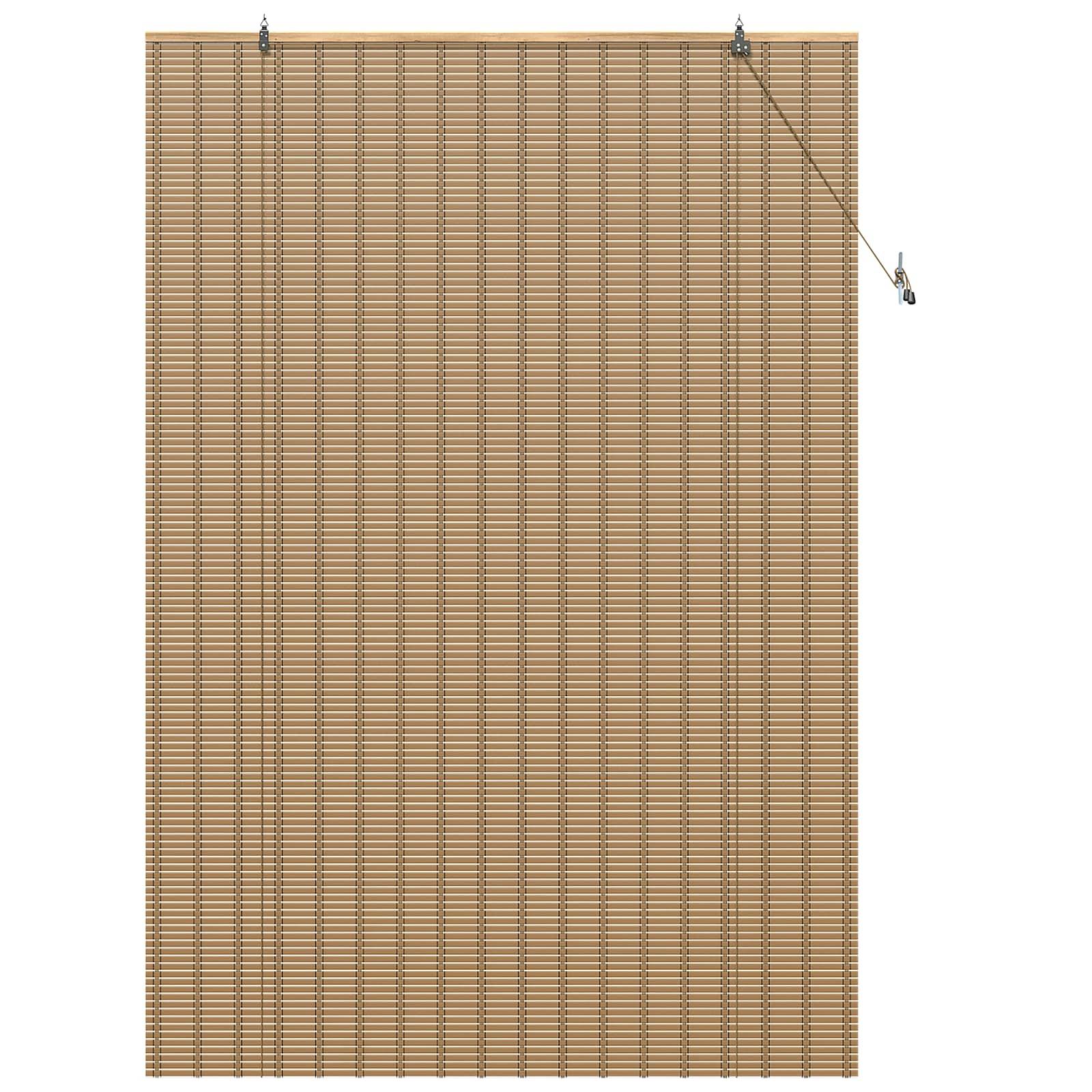 vidaXL Rollo Natur 130 x 220 cm Bambus