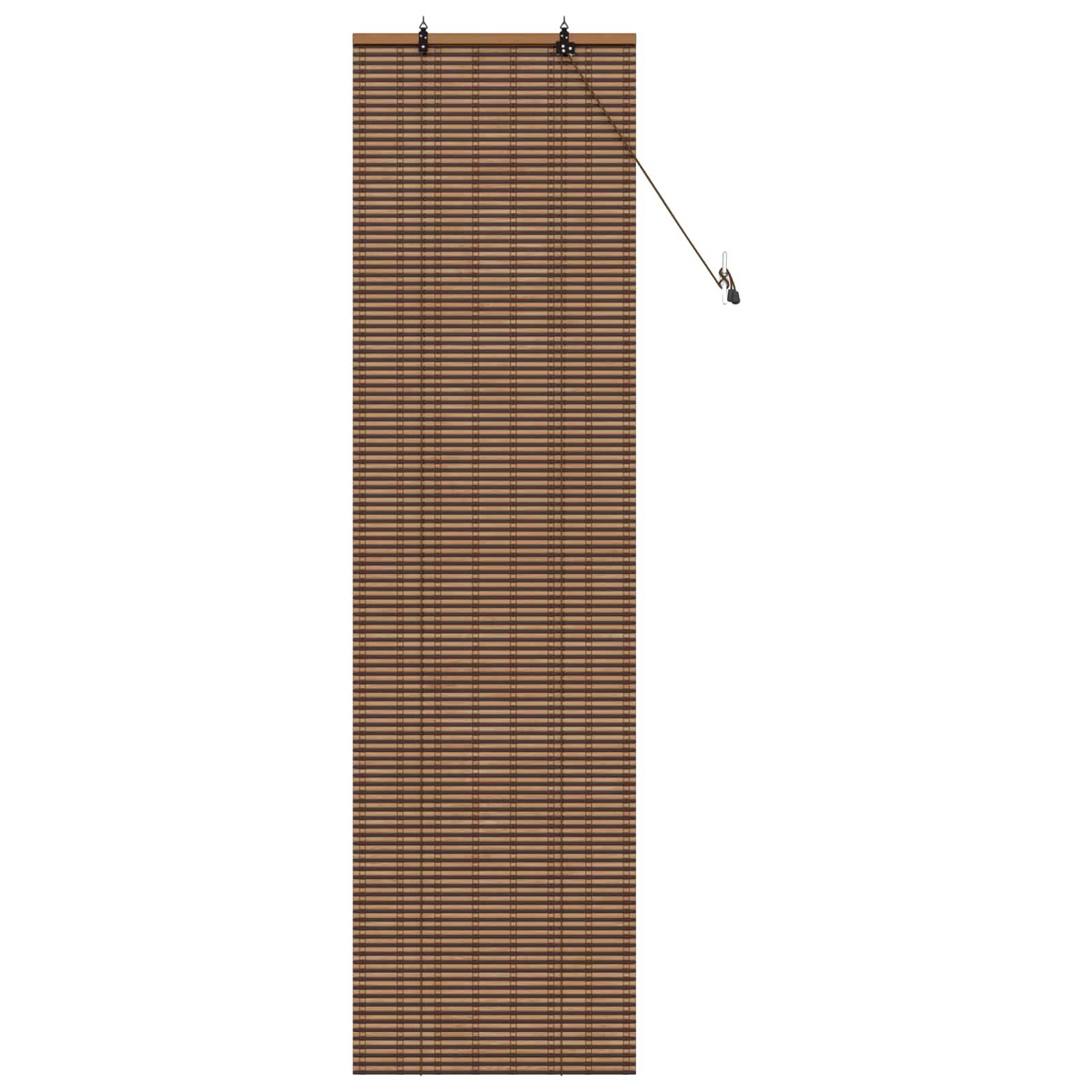 vidaXL Rollo Braun 40 x 220 cm Bambus
