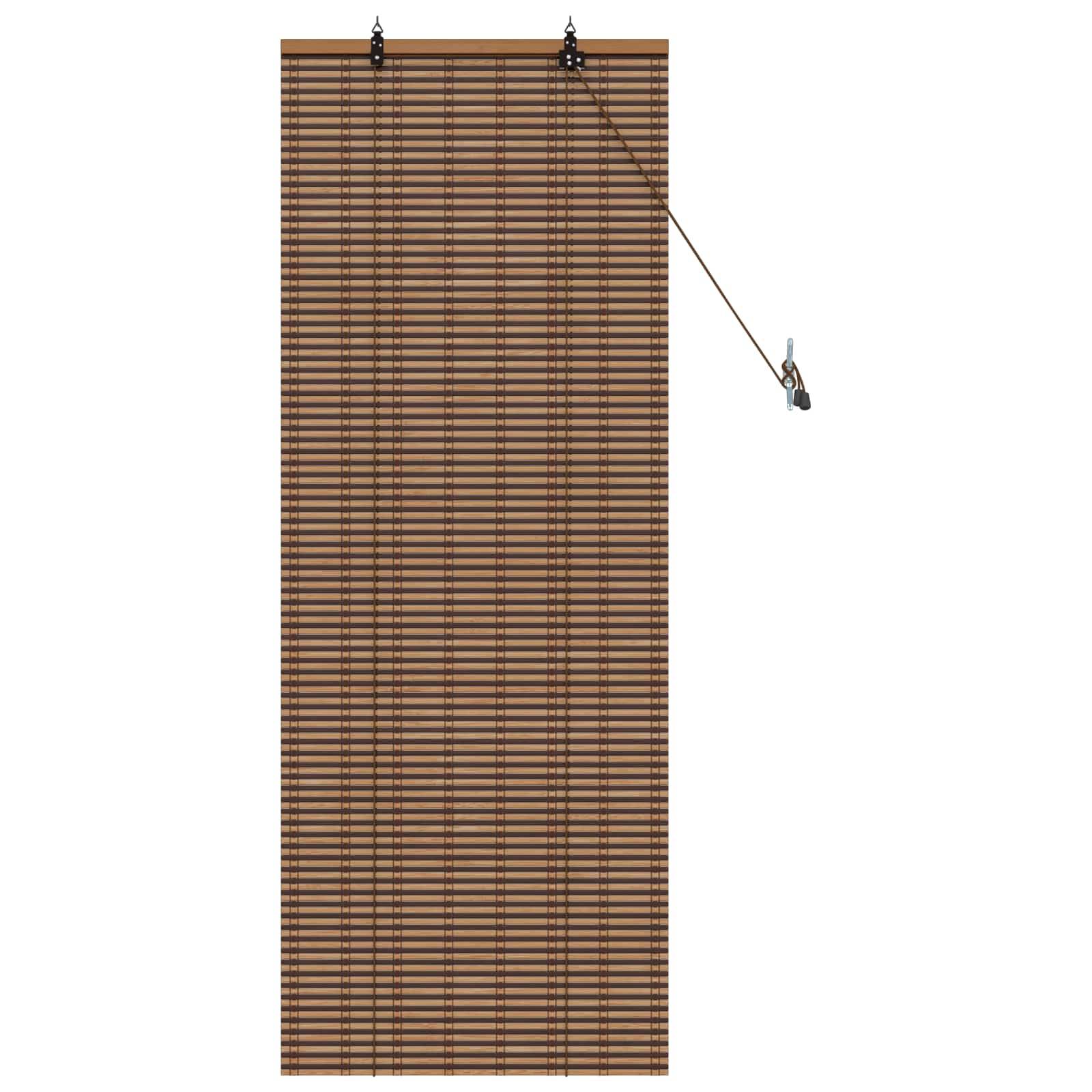 vidaXL Rollo Braun 50 x 160 cm Bambus