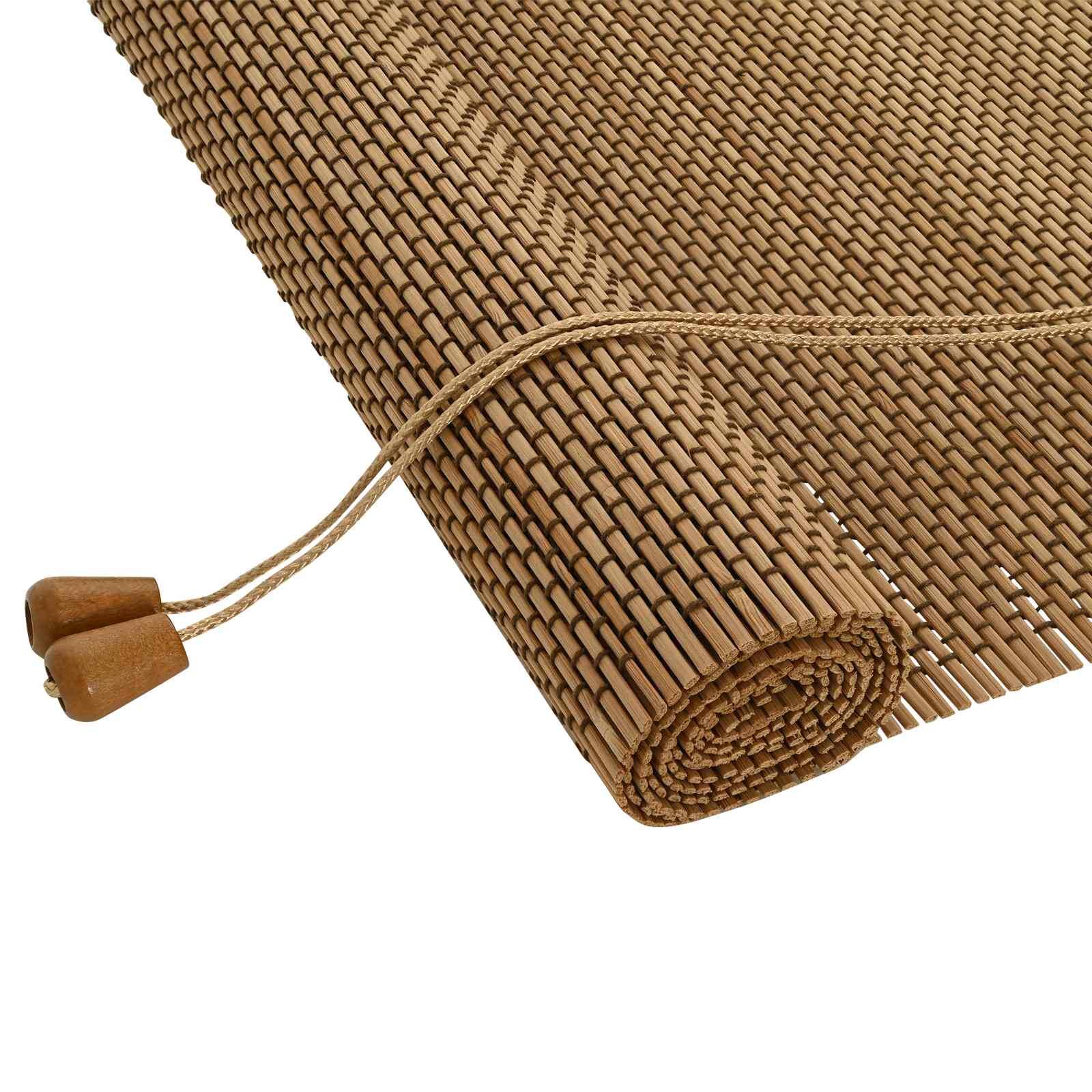 vidaXL Rollo Braun 60 x 220 cm Bambus