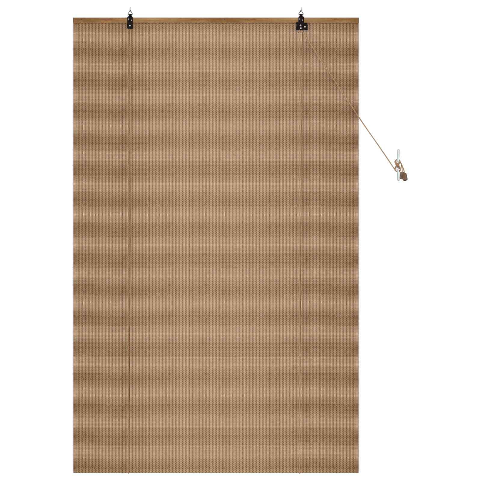 vidaXL Rollo Braun 80 x 160 cm Bambus