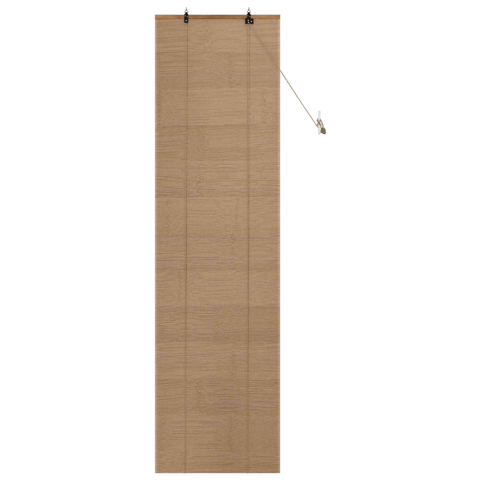 vidaXL Rollo Braun 40 x 220 cm Bambus