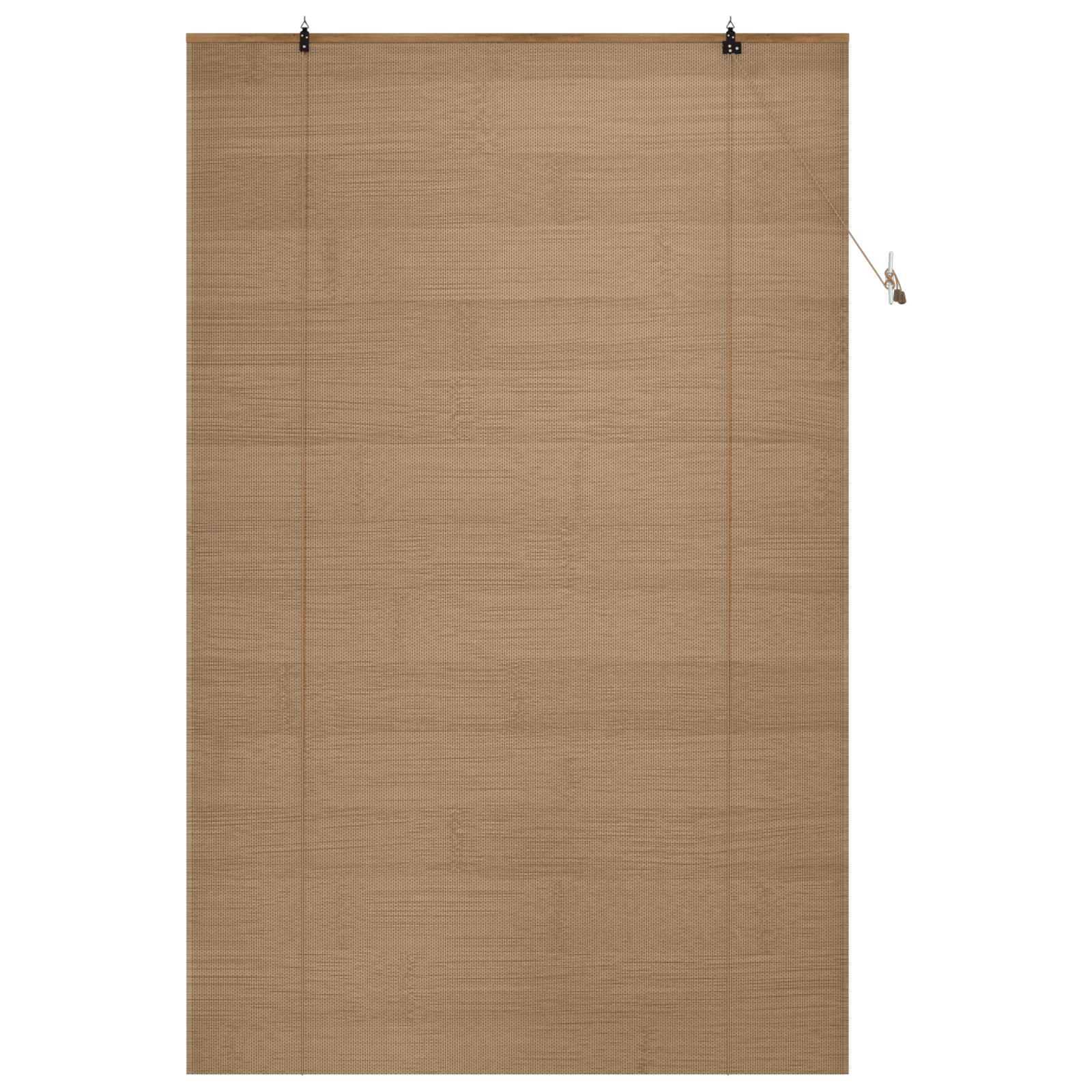 vidaXL Rollo Braun 130 x 220 cm Bambus