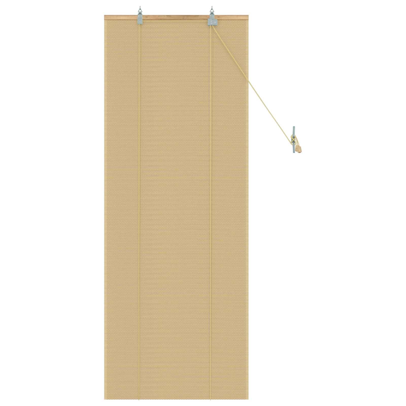 vidaXL Rollo Natur 40 x 160 cm Bambus