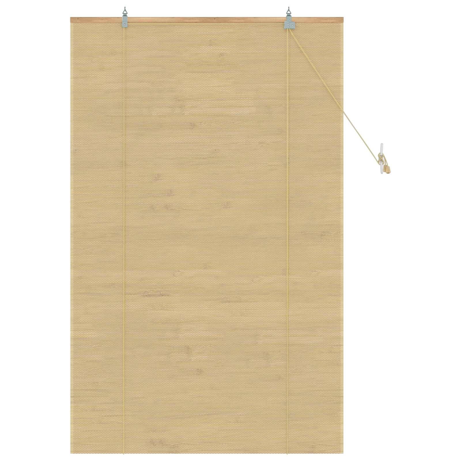 vidaXL Rollo Natur 80 x 160 cm Bambus