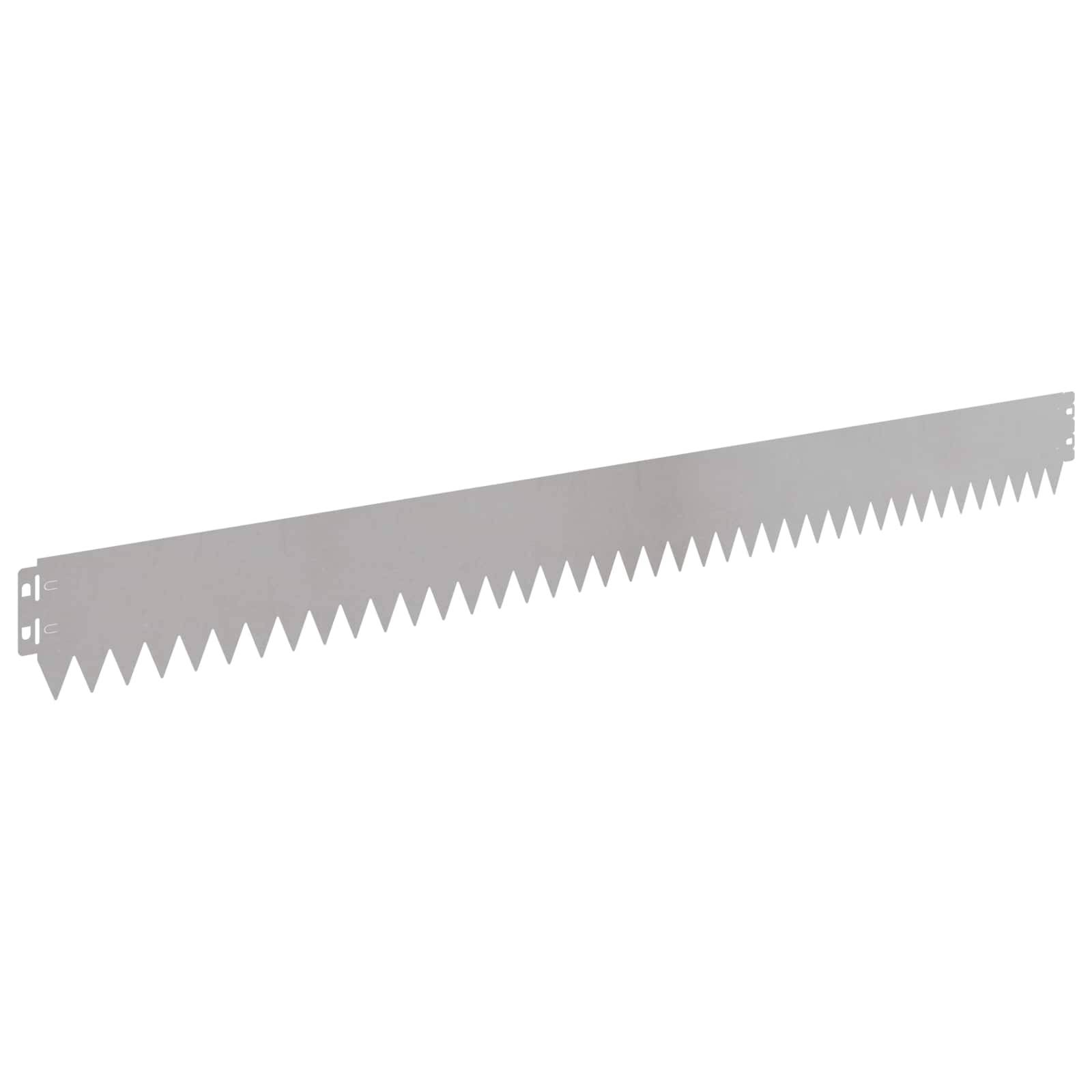 vidaXL Raseneinfassung 10 pcs 103 x 10 cm Stahl Silber