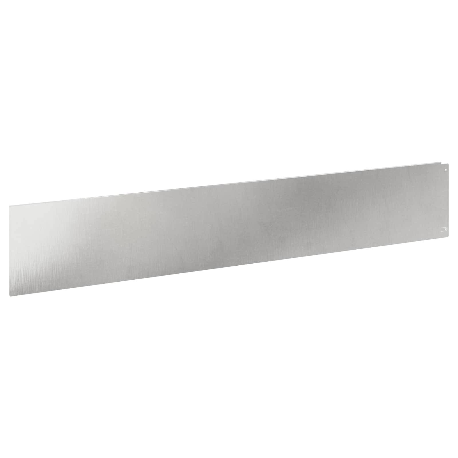 vidaXL Raseneinfassung 10 pcs 100 x 18 cm Stahl Silber