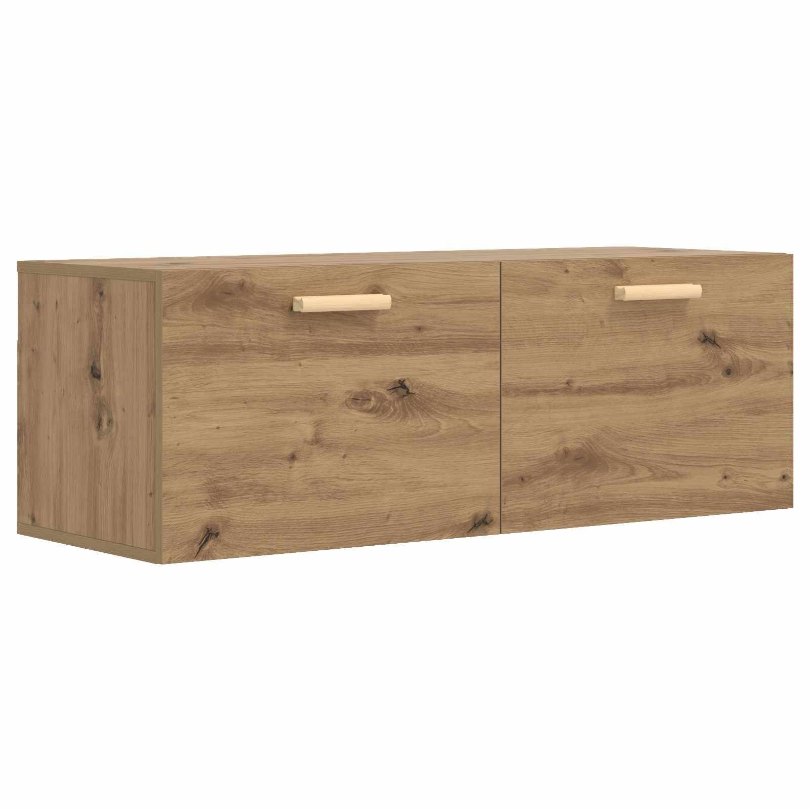 vidaXL Wandschrank Artisan-Eiche 100 x 36,5 x 35 cm Holzwerkstoff