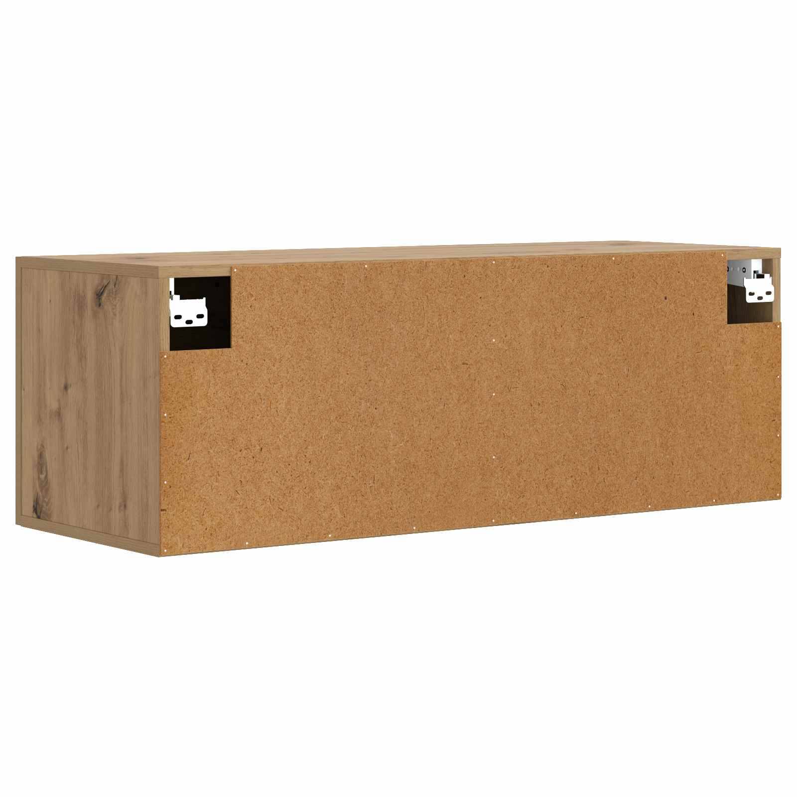 vidaXL Wandschrank Artisan-Eiche 100 x 36,5 x 35 cm Holzwerkstoff