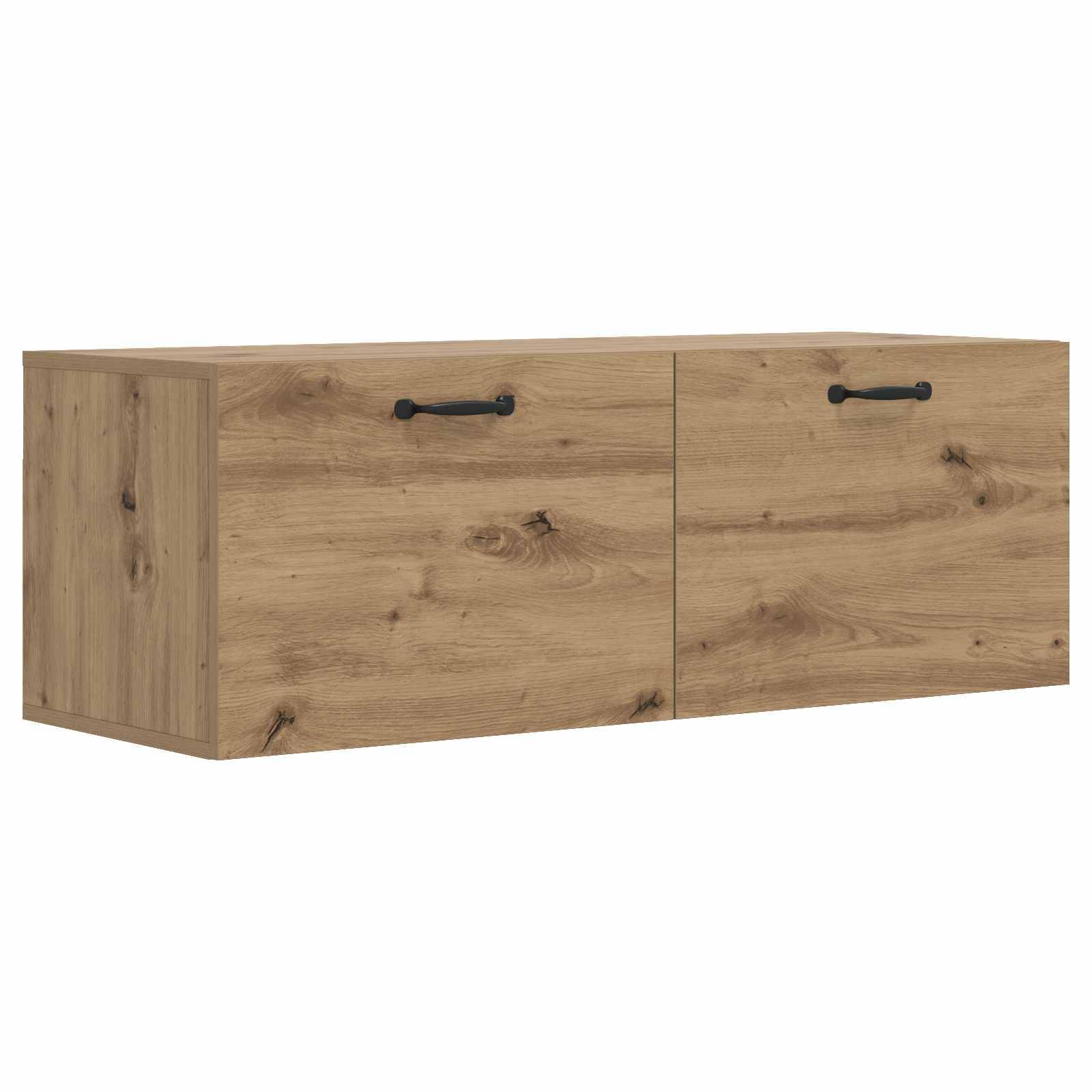 vidaXL Wandschrank Artisan-Eiche 100 x 36,5 x 35 cm Holzwerkstoff