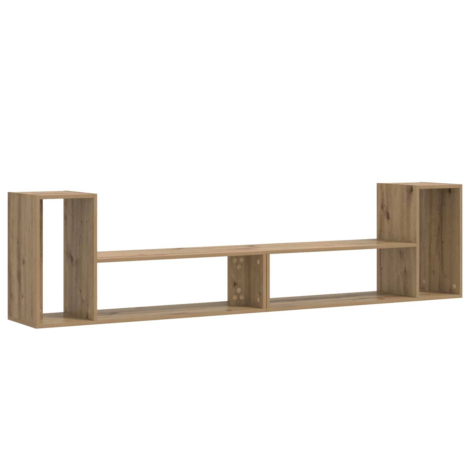 vidaXL TV-Schränk 100 x 30 x 50 cm Artisan-Eiche Holzwerkstoff