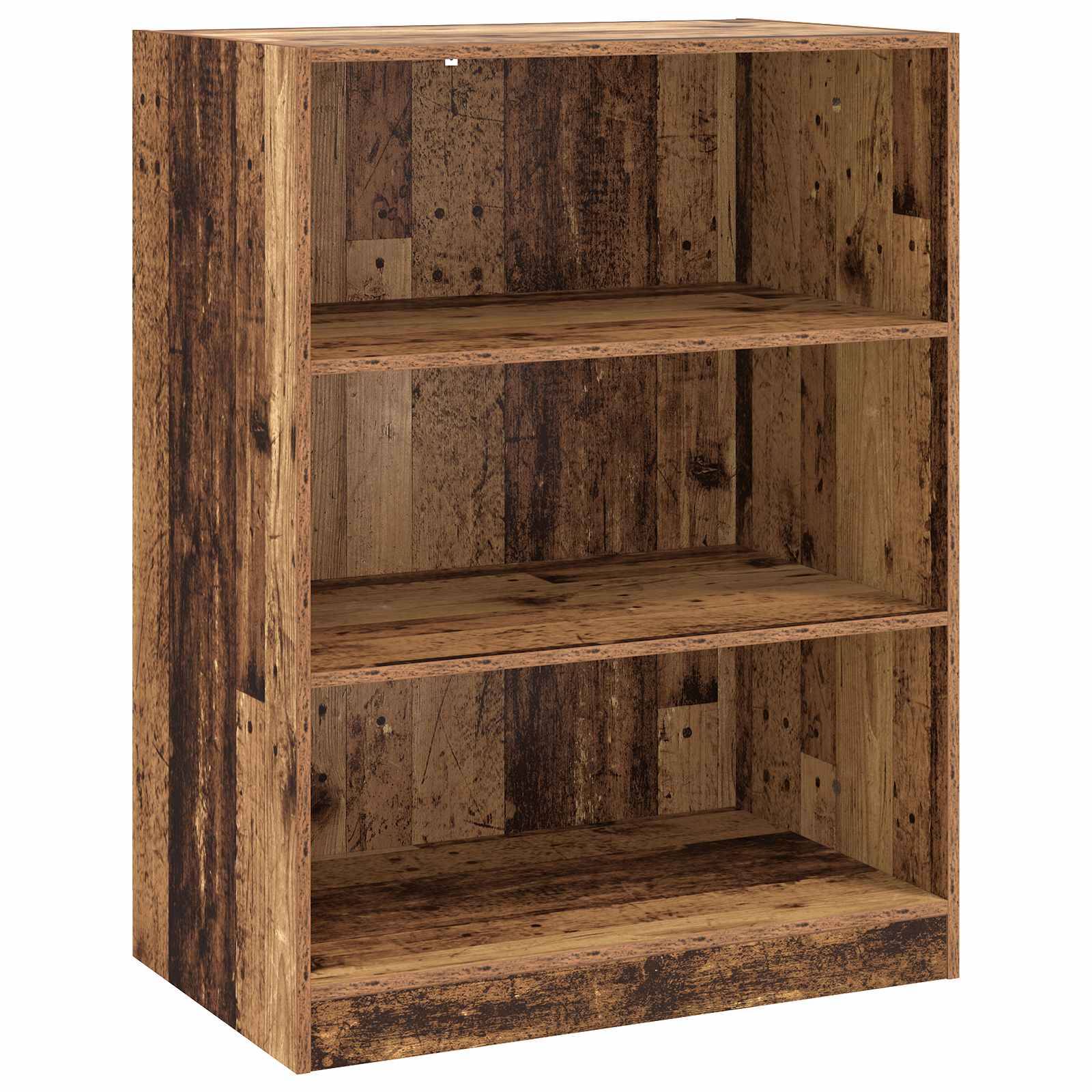 vidaXL Kleiderschrank mit Regal Altholz 77 x 48 x 102 cm PB