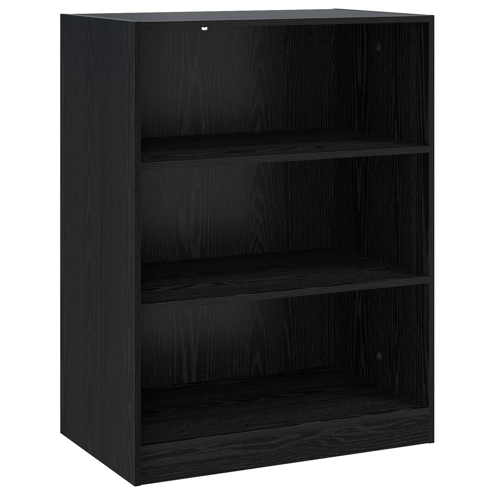 vidaXL Kleiderschrank Schwarz Eichen-Optik 77 x 48 x 102 cm PB