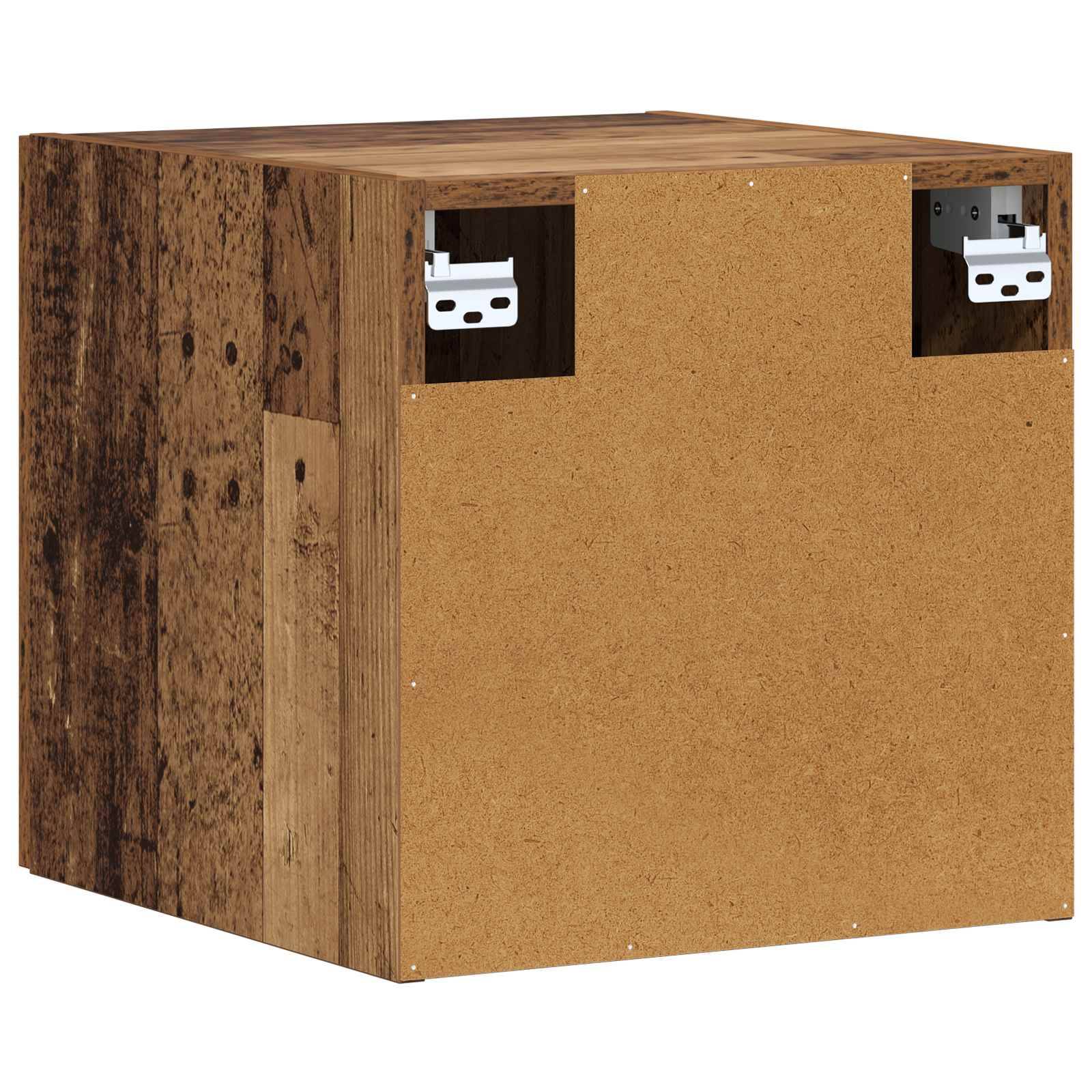 vidaXL Wandschrank Altholz 40 x 42,5 x 40 cm PB