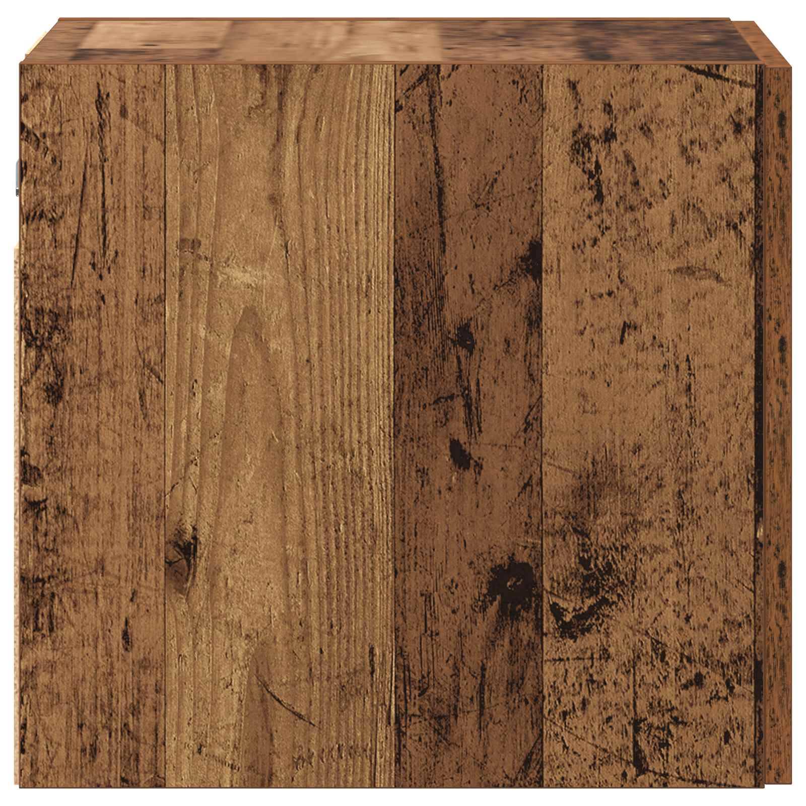 vidaXL Wandschrank Altholz 40 x 42,5 x 40 cm PB