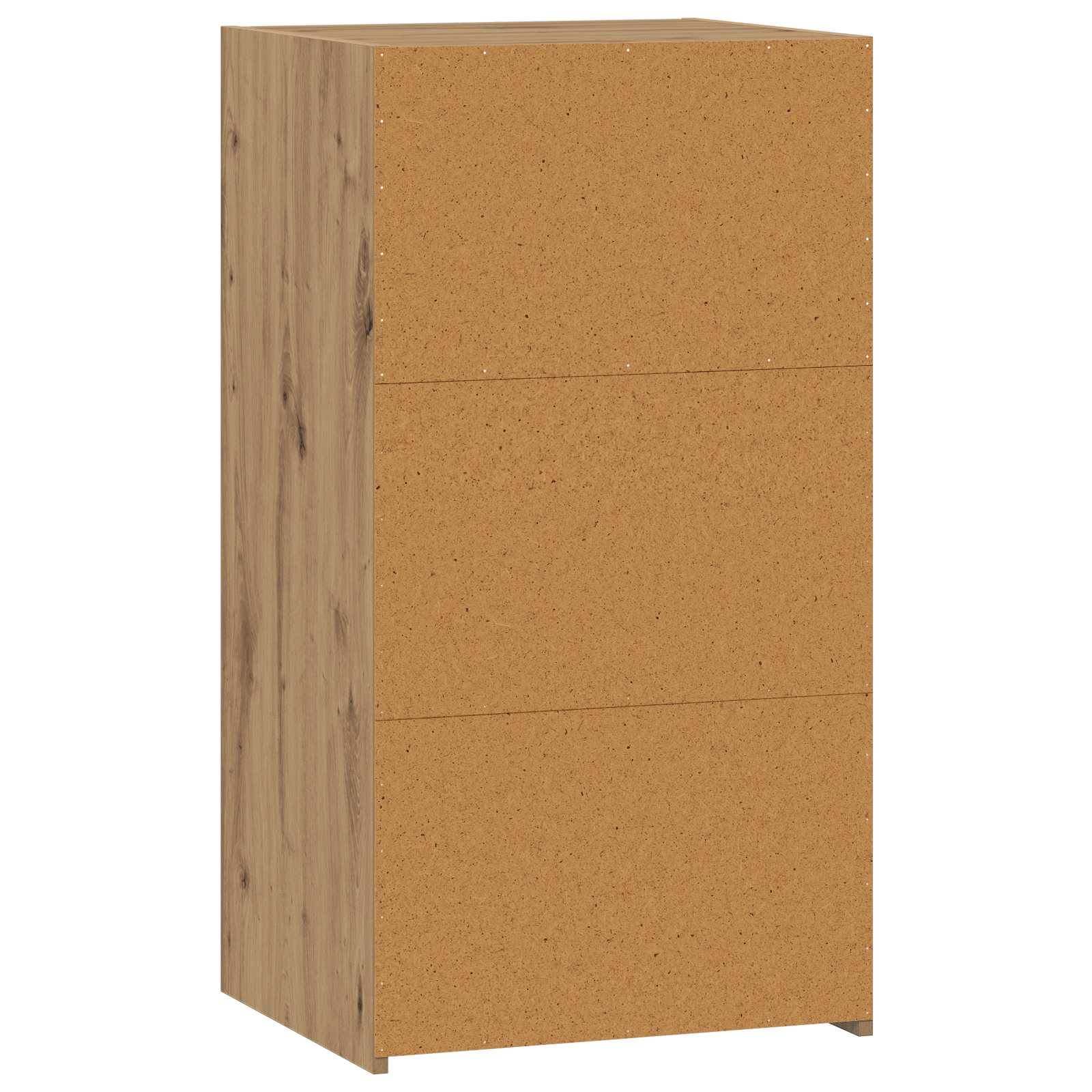 vidaXL Sideboard Artisan-Eiche 50 x 41 x 93 cm Holzwerkstoff