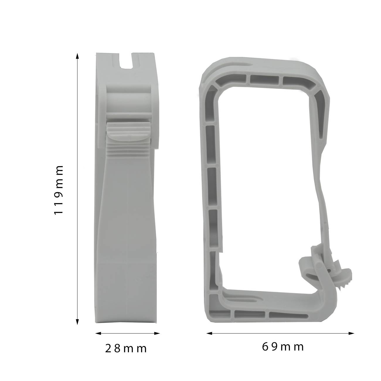 5 Stück O4L Kabel Sammelhalter für bis zu 30x NYM 3x1,5mm²