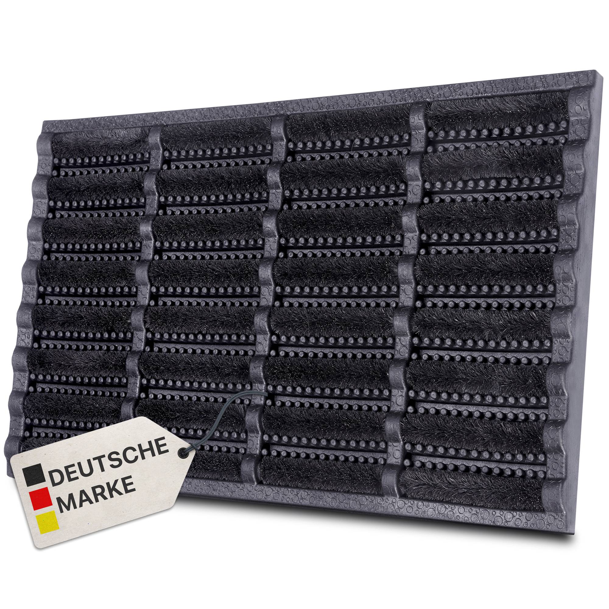 NYVI Outdoor Fußmatte KokosGUARD 40x60 cm Schwarz