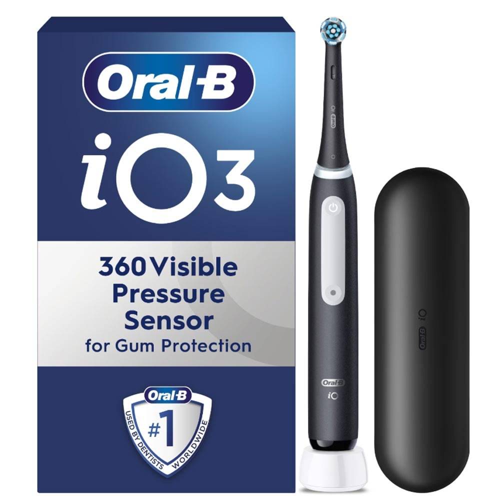 Oral-B iO Series 3 elektrische Zahnbürste schwarz EU