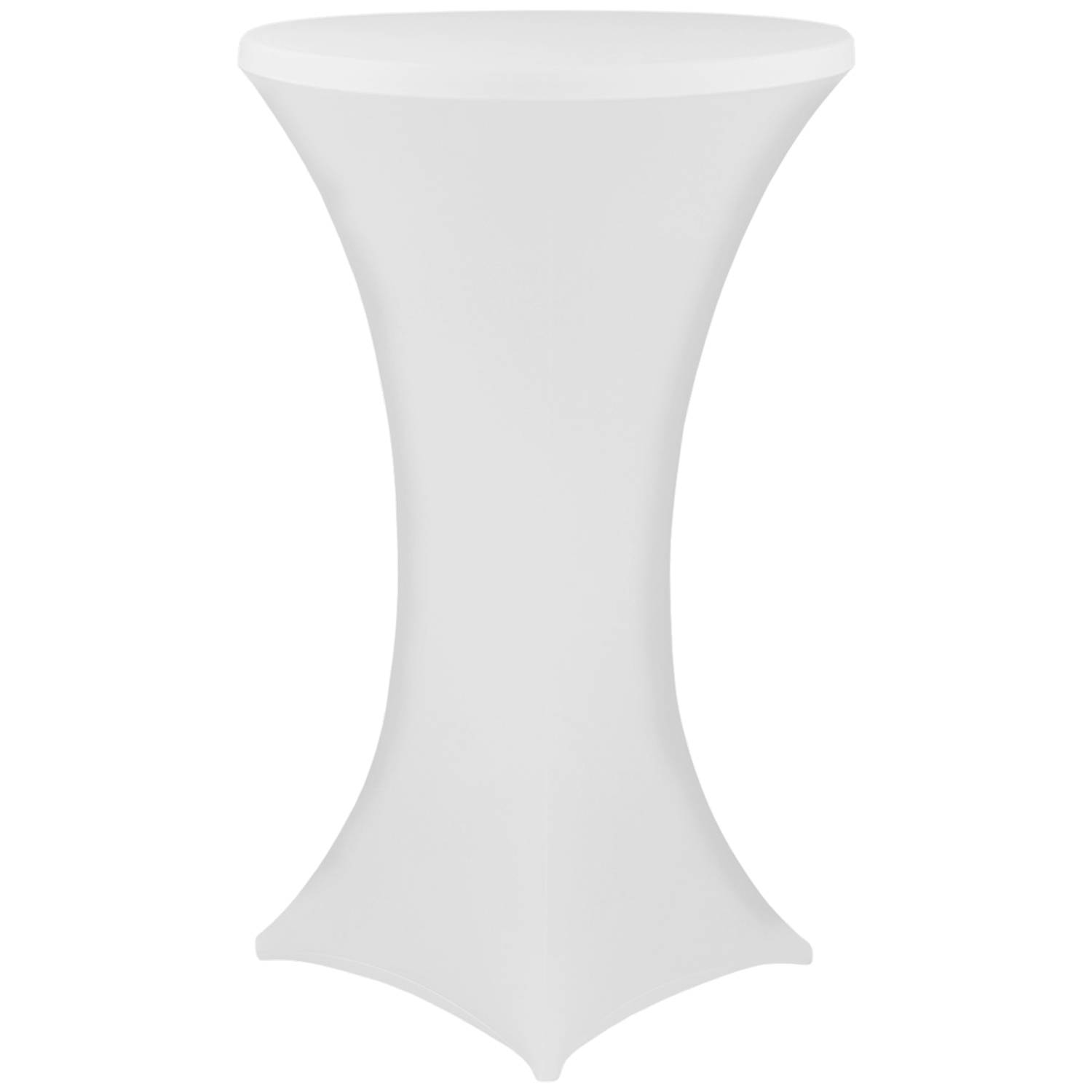 NYVI Stehtischhusse Gala Weiß Ø 70-75 cm