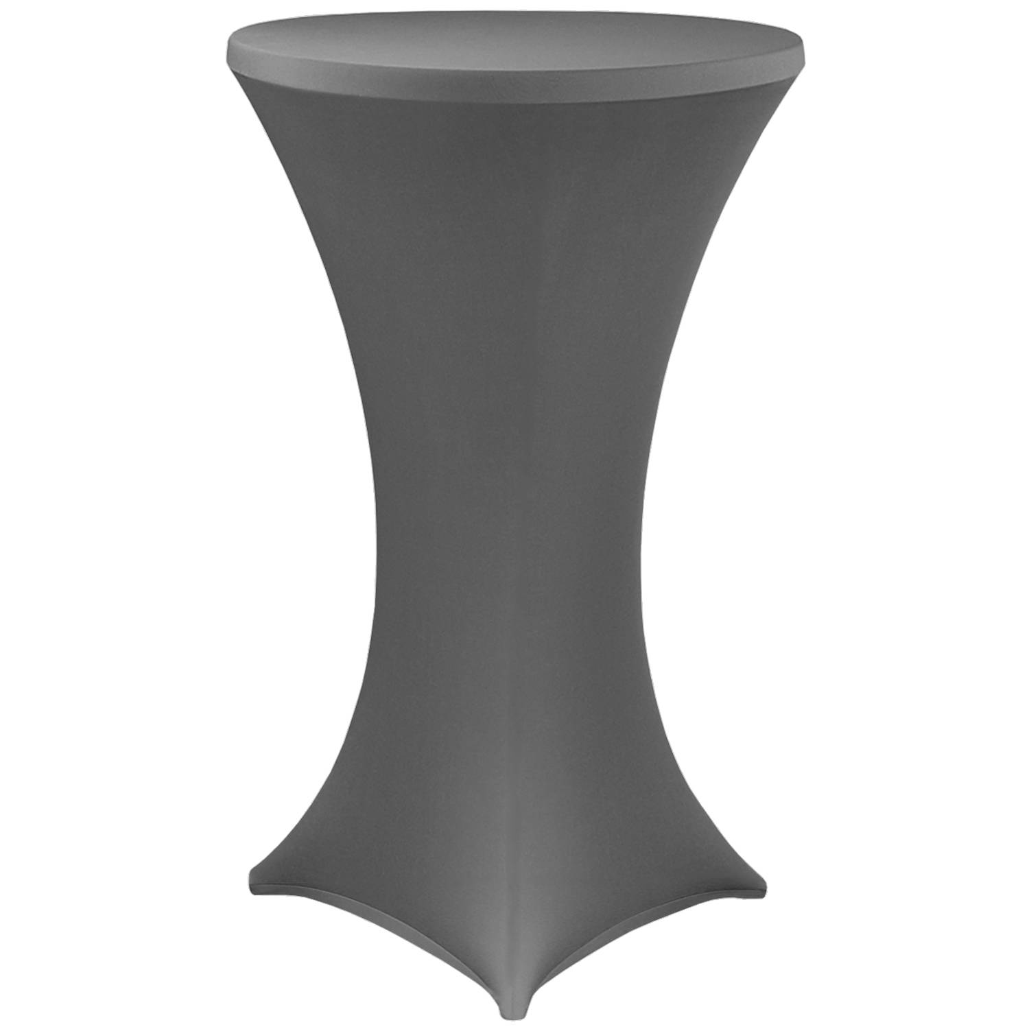 NYVI Stehtischhusse Gala Anthrazit Ø 70-75 cm