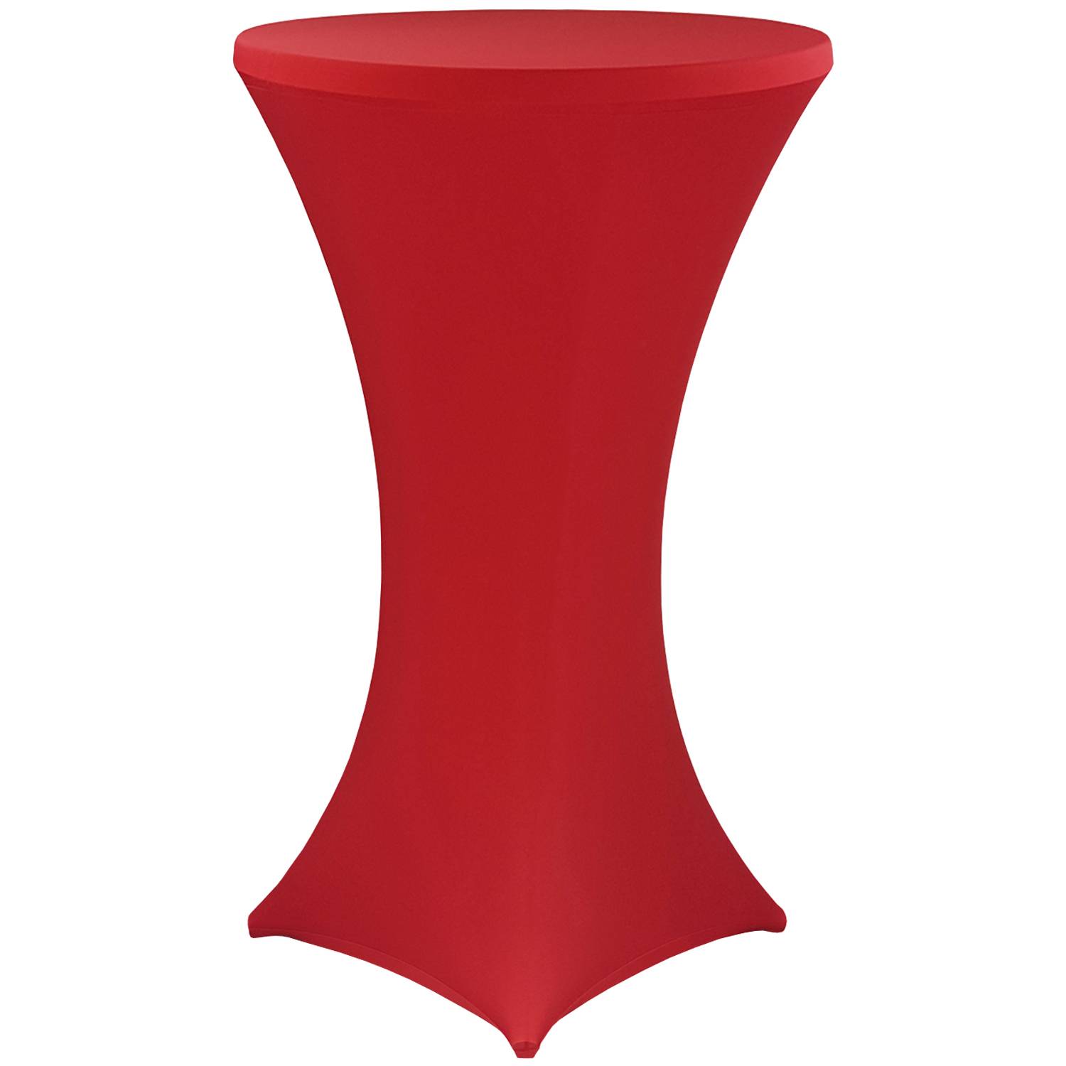NYVI Stehtischhusse Gala Rot Ø 70-75 cm