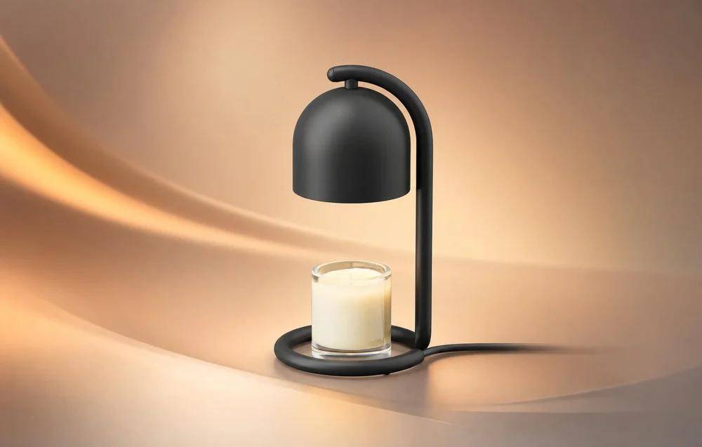 SwitchBot Candle Warmer Lamp, Duftkerzen-Erwärmer, Matter, WLAN, schwarz