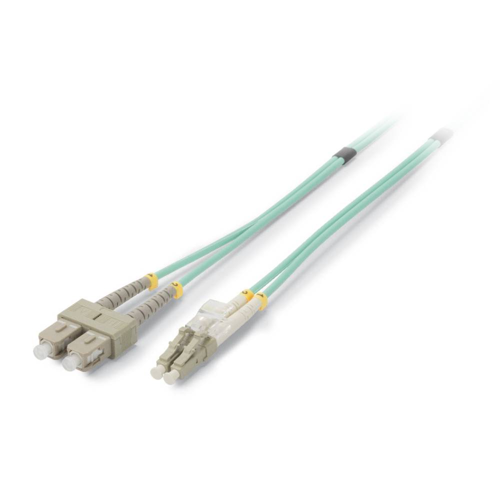 LWL-Patch-Kabel 50/125 µm | 2 x LC / SC-Duplex | Multimode