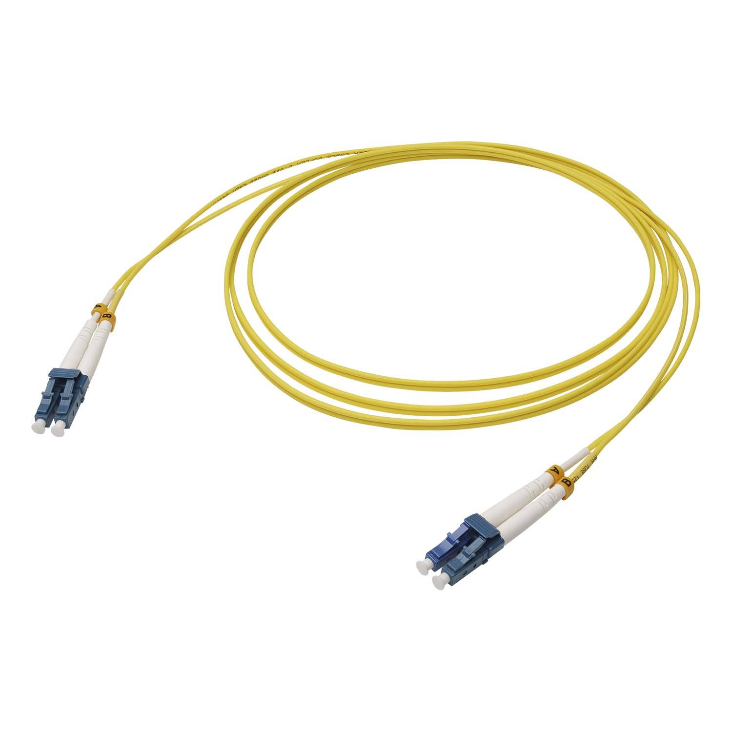 LWL-Patch-Kabel 9/125 µm | LC duplex / LC duplex | Singlemode