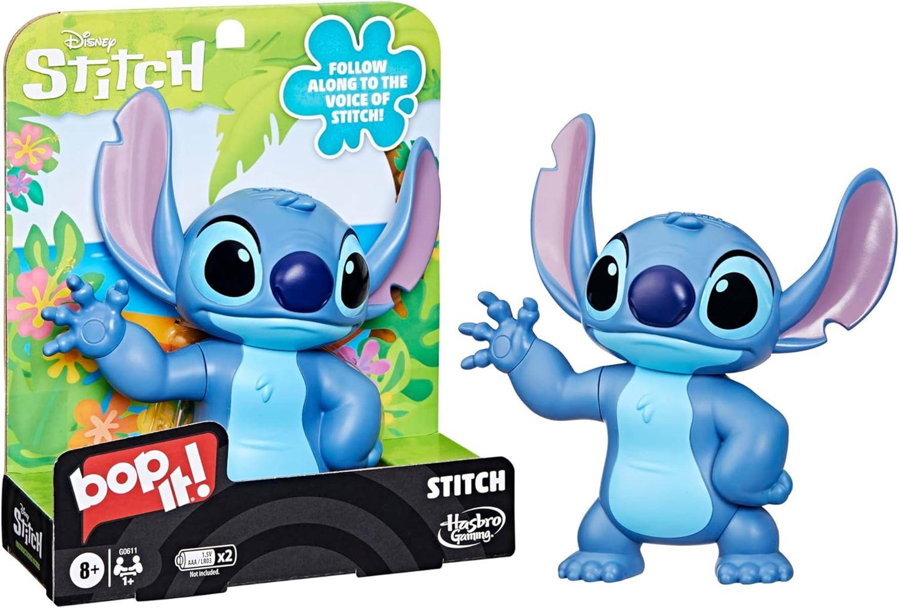 Hasbro Gaming Bop It! Disneys Lilo & Stitch 8+ Deutsche Version ab 1 Spieler