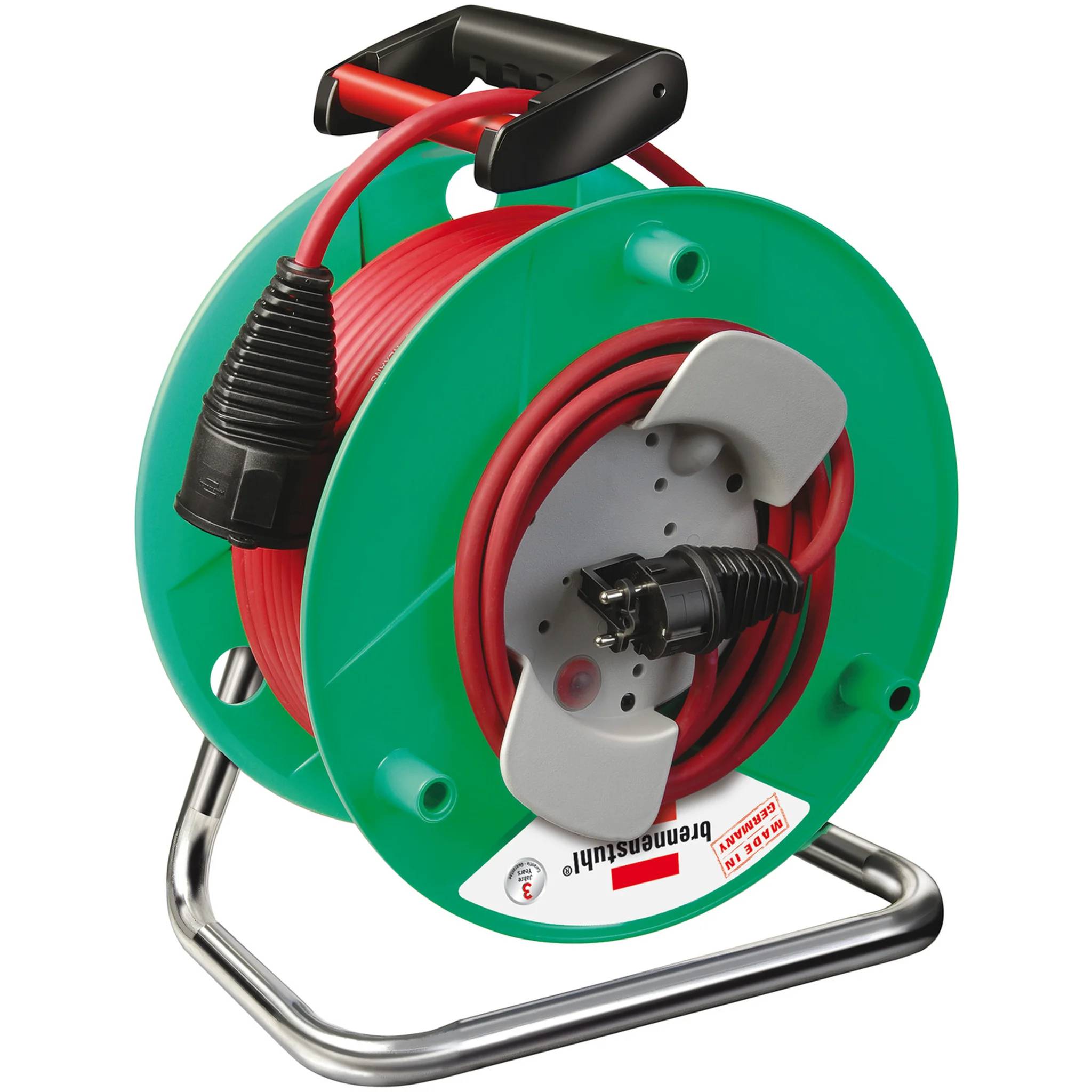 Brennenstuhl Garant ST 240, IP44, Industrie/Baustellen-Kabeltrommel, Rolle mit 25m, 1 Stk.