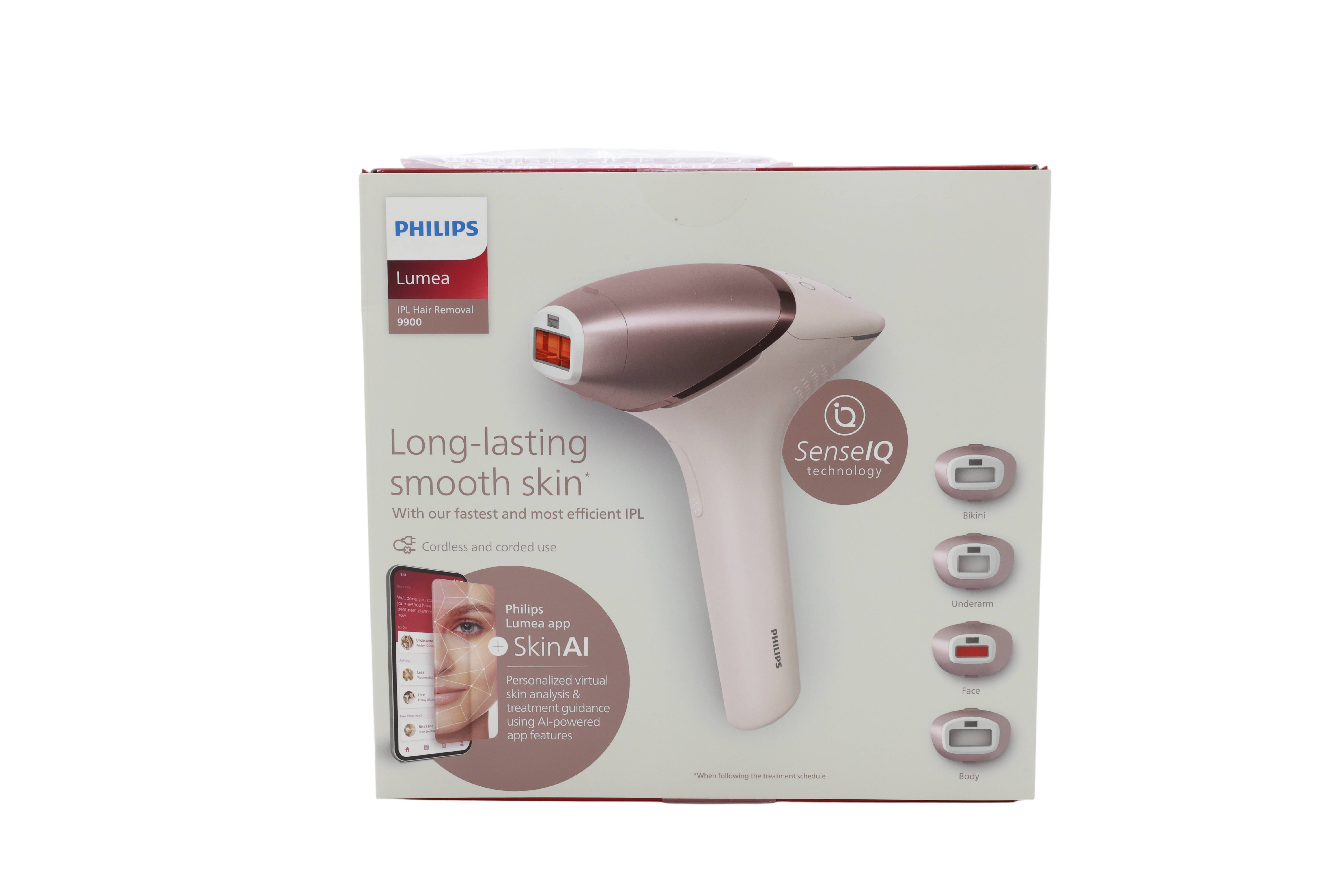 Philips Lumea Advanced BRI921/00 Lumea Advanced Epilierer+Trimmer, weiß