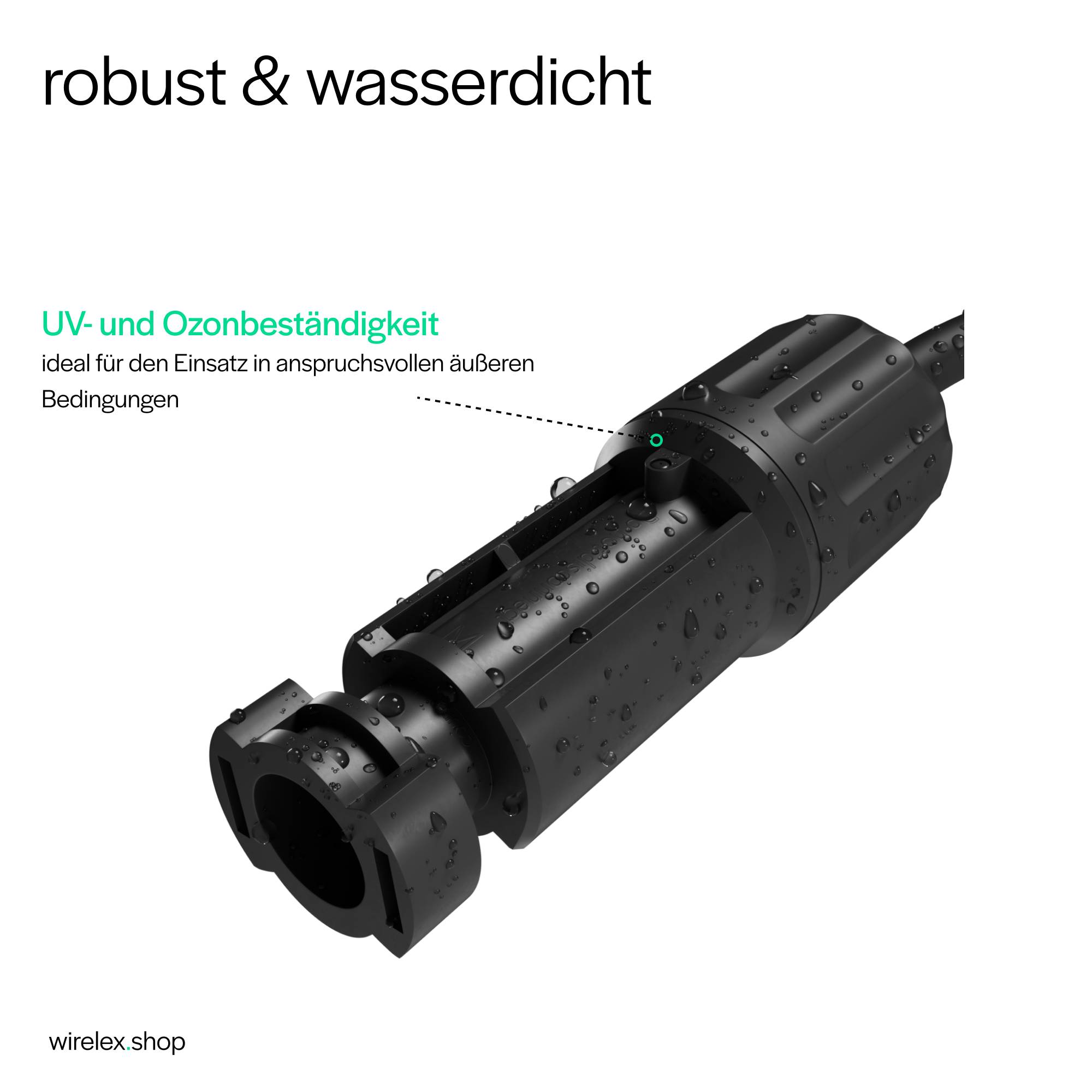 MC4 Stecker 2.5-6mm², IP67, 1500V