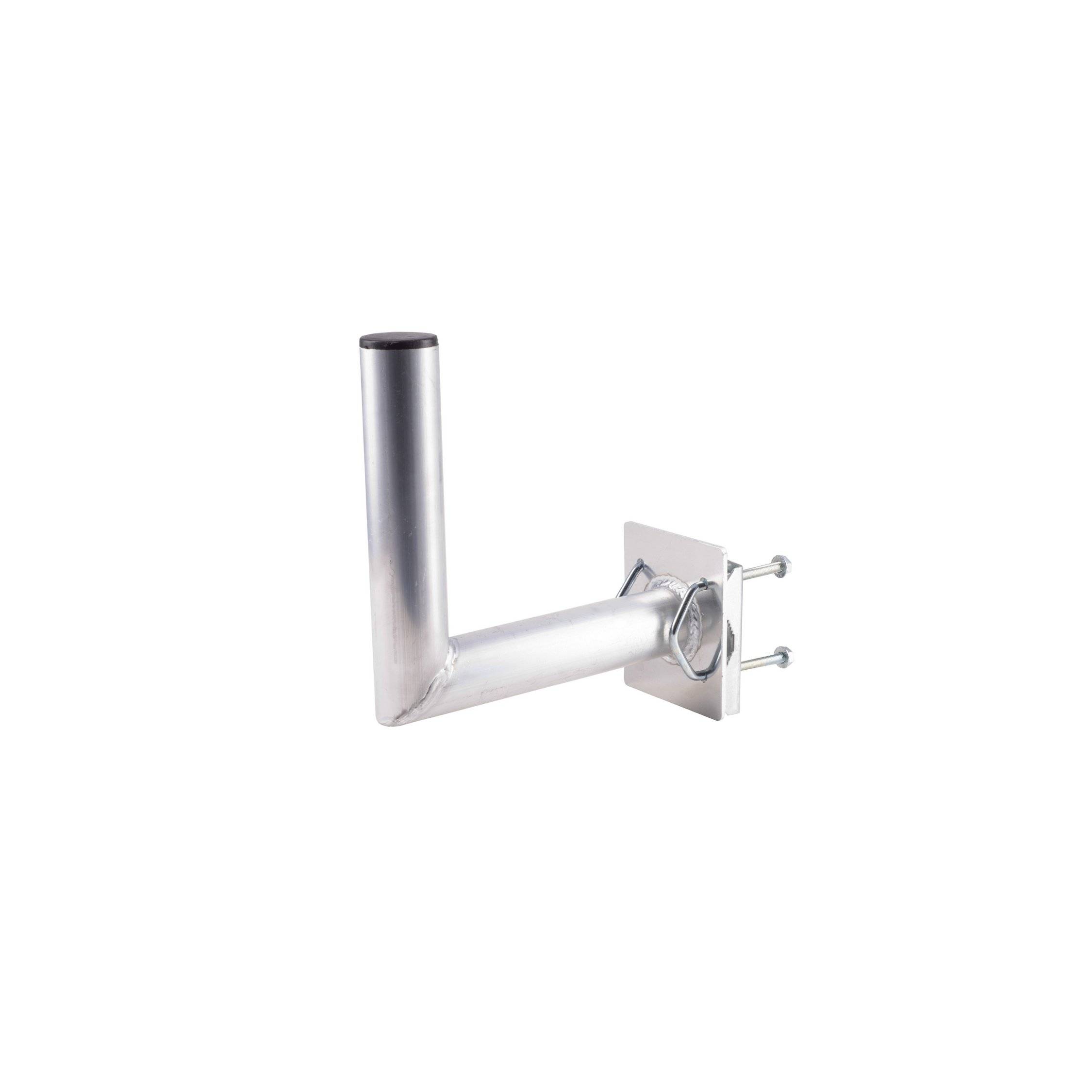 Wandhalter mit Zahschelle 25cm Alu